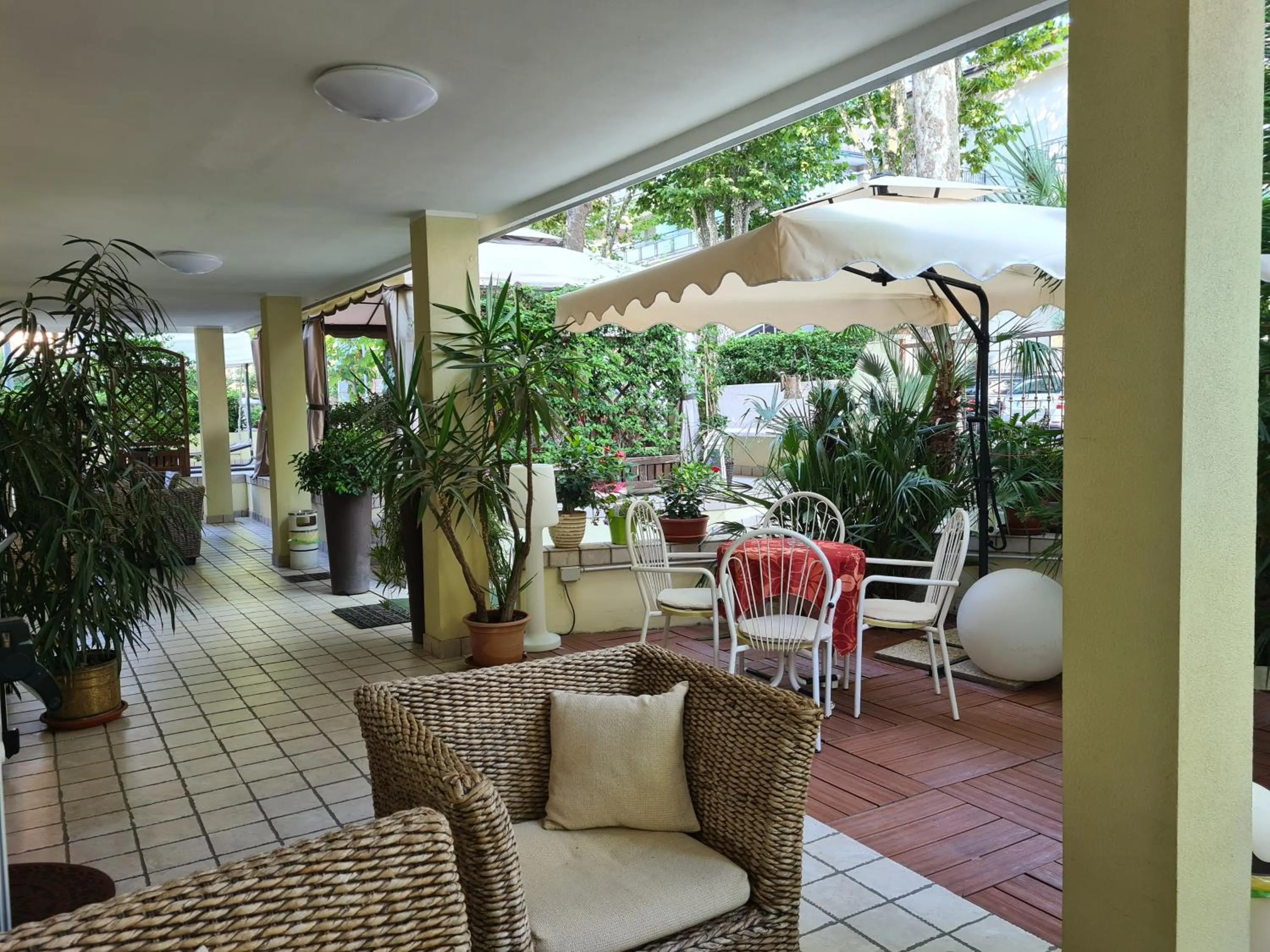 Garden in Hotel Beppe