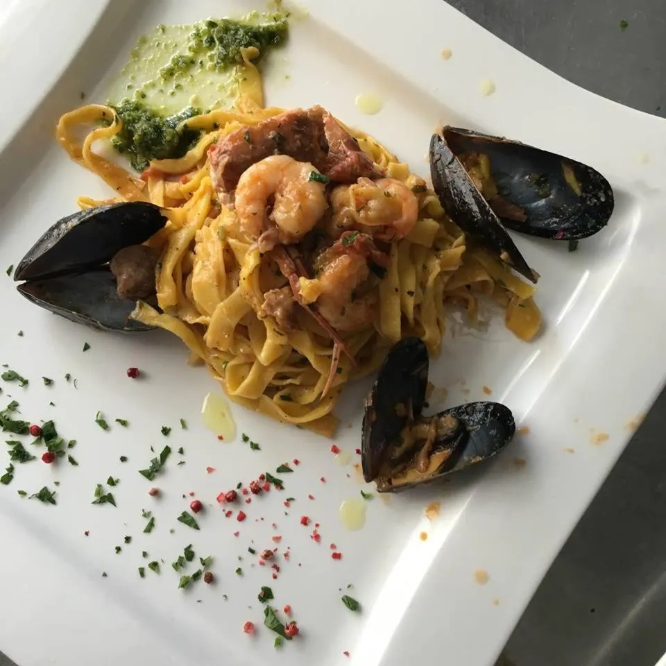 Food close-up in Hotel Beppe