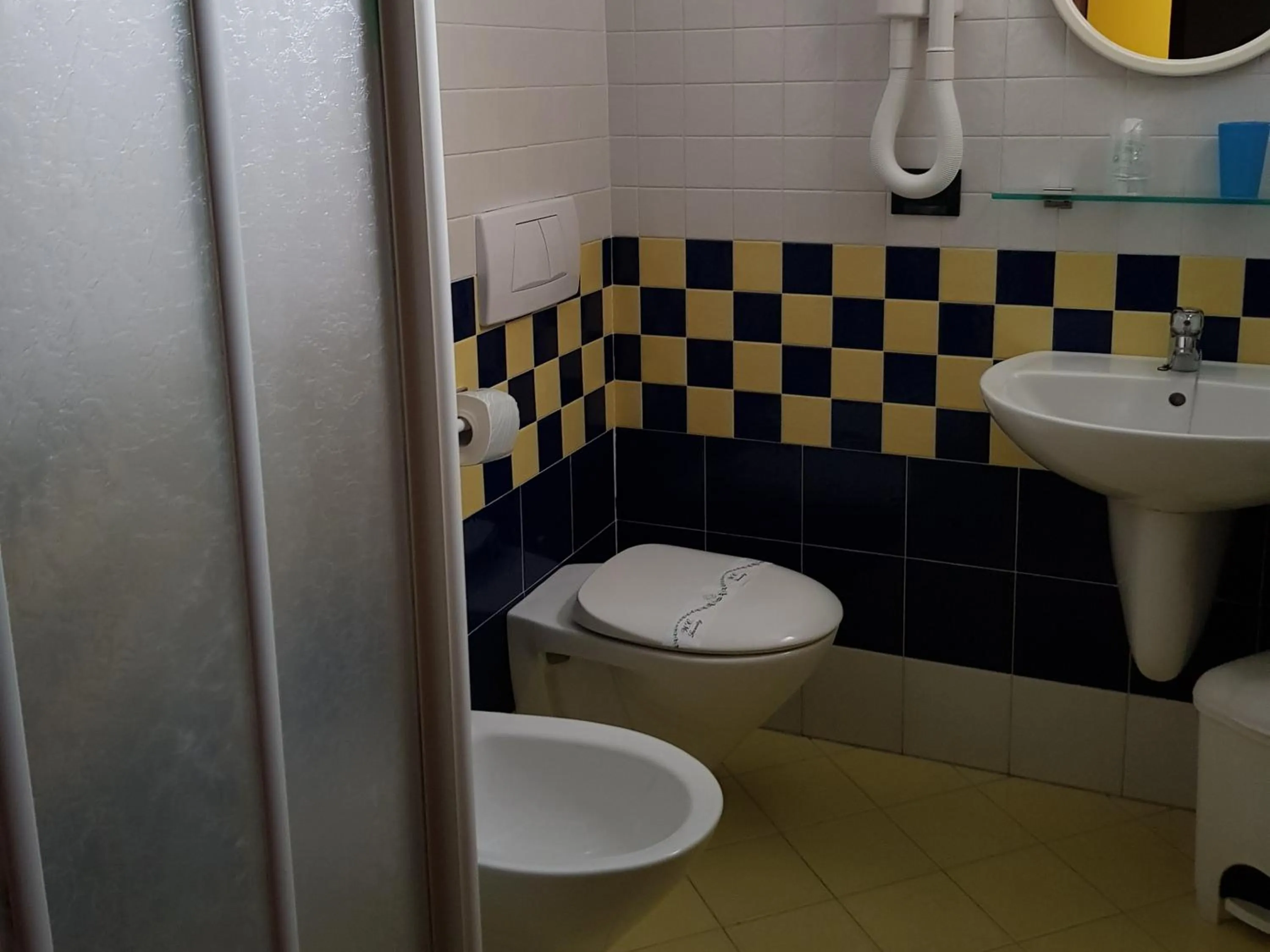 Bathroom in Hotel Beppe