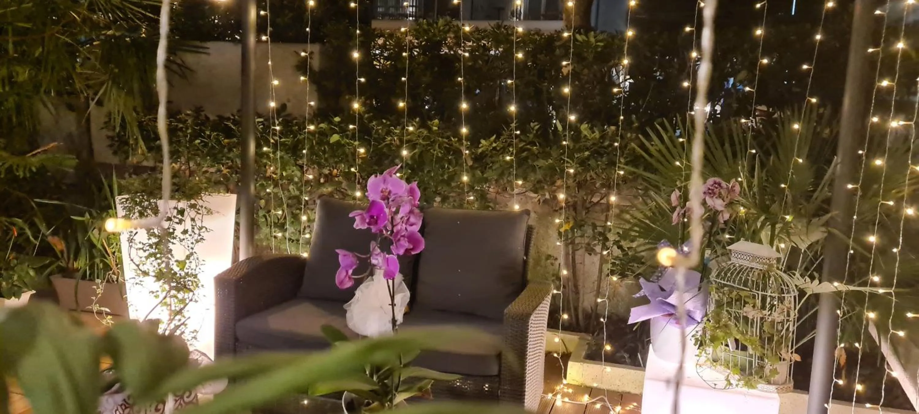 Patio in Hotel Beppe