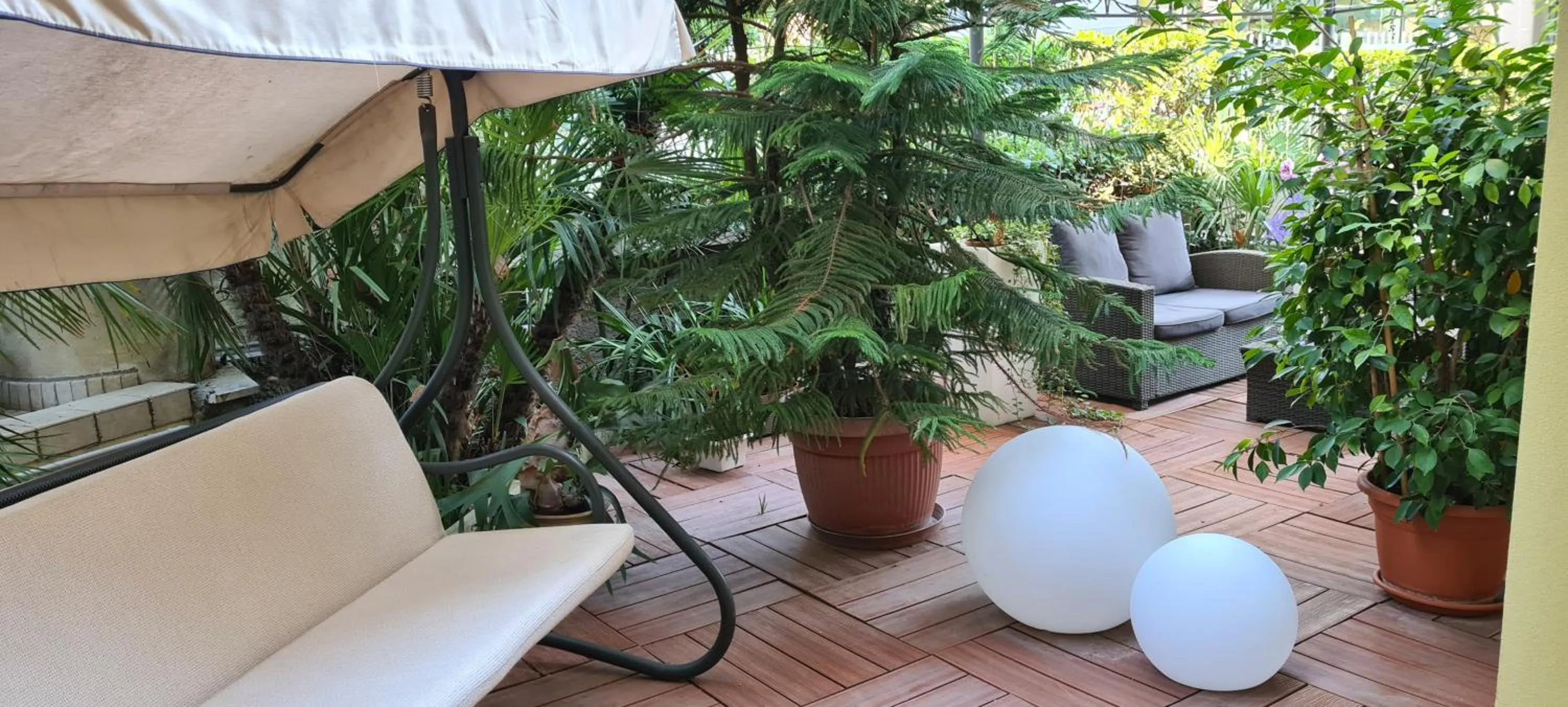 Patio in Hotel Beppe