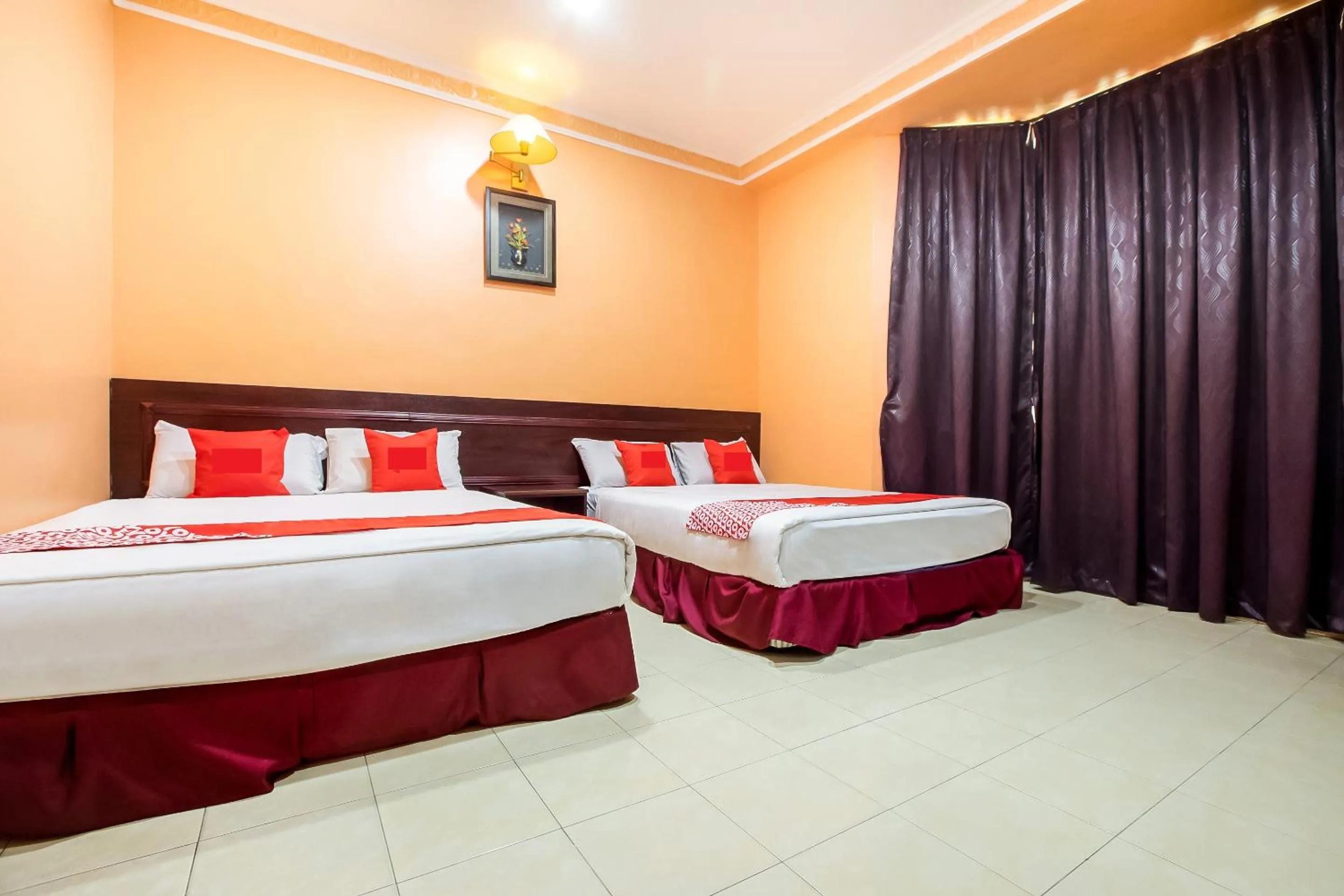 Bed in Ipoh Times Inn Hotel