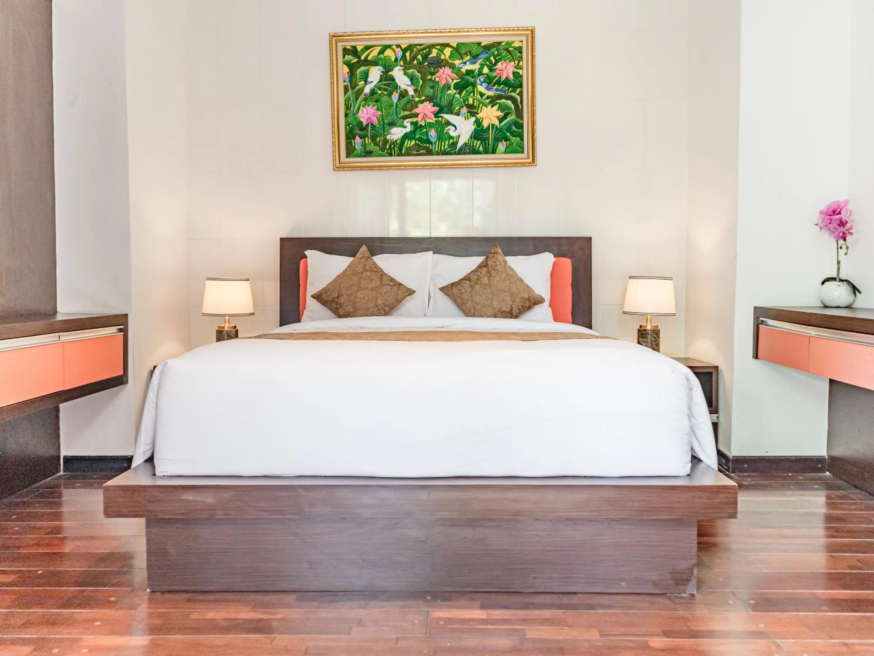 Bed in Kayangan Saba Villa