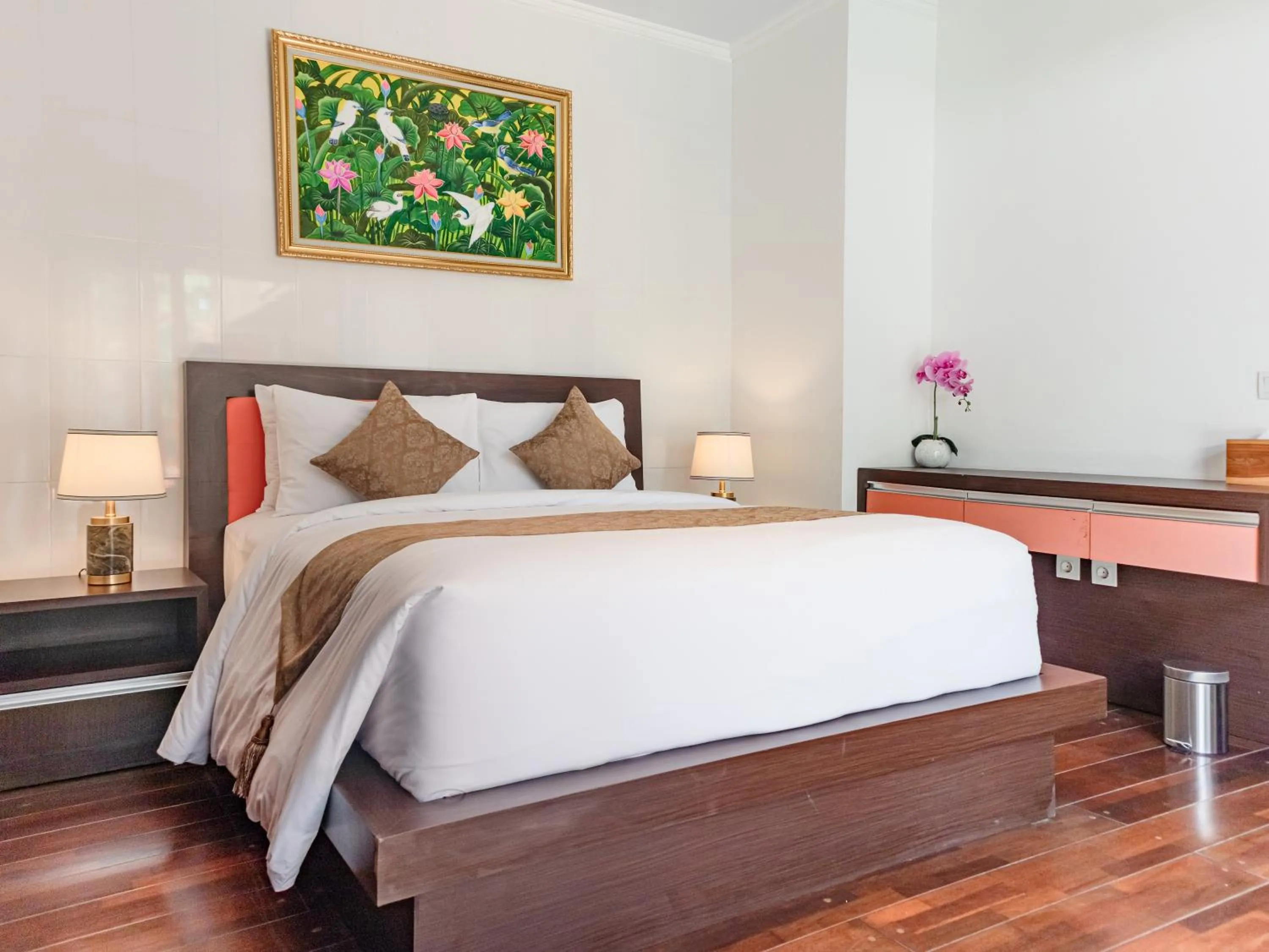 Bed in Kayangan Saba Villa