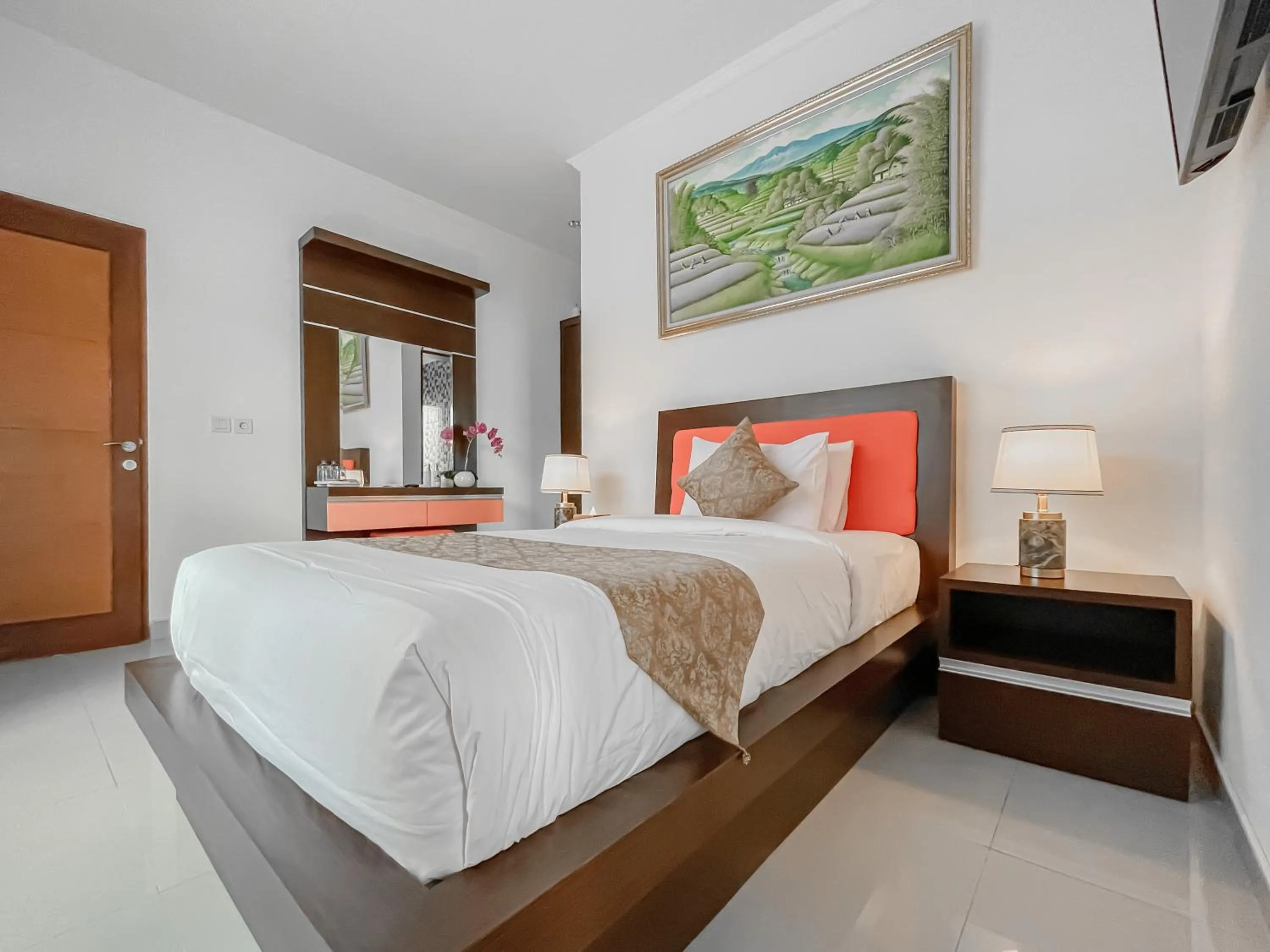 Bedroom, Bed in Kayangan Saba Villa