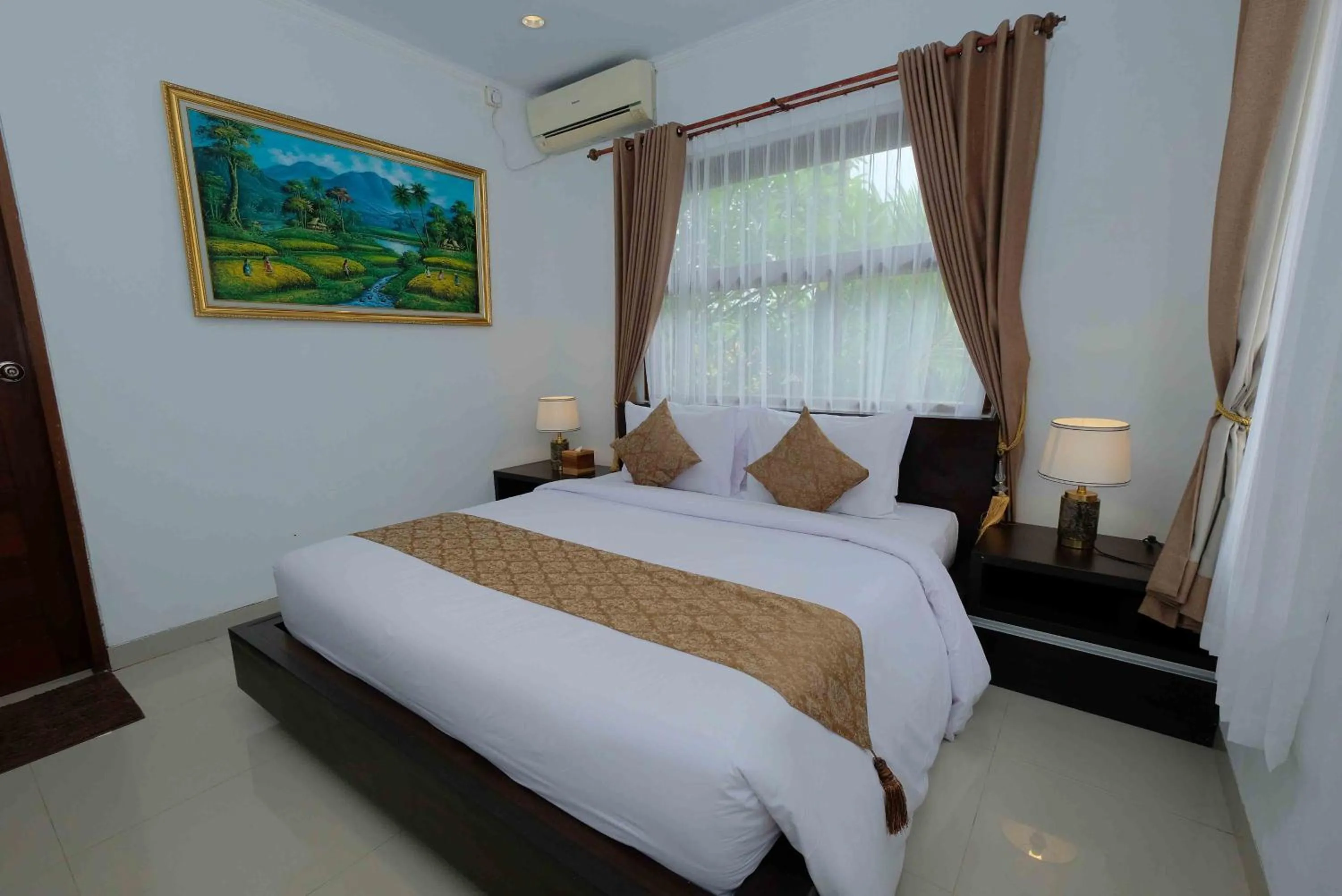 Bed in Kayangan Saba Villa