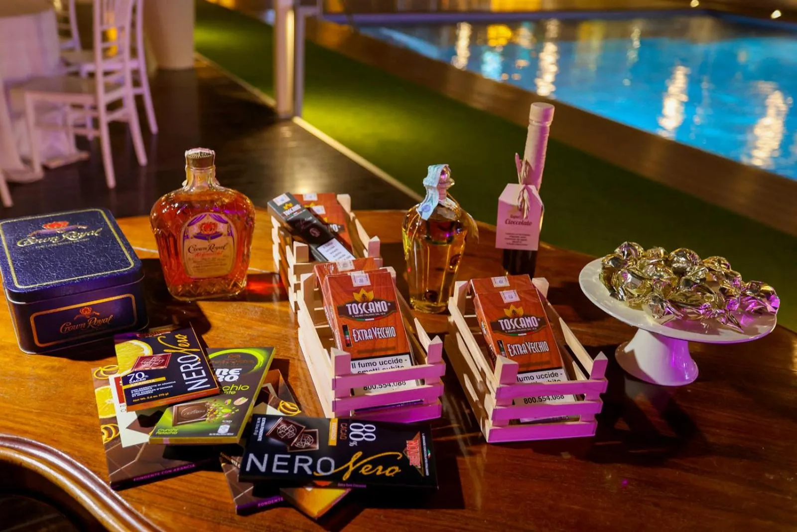 Swimming pool in Hotel I Gigli