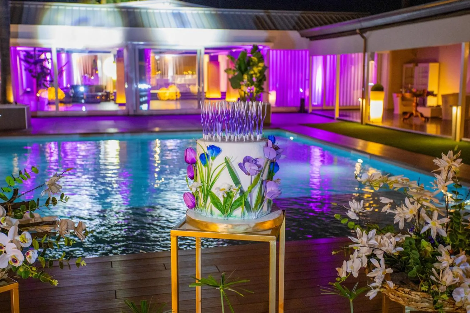 Pool view in Hotel I Gigli