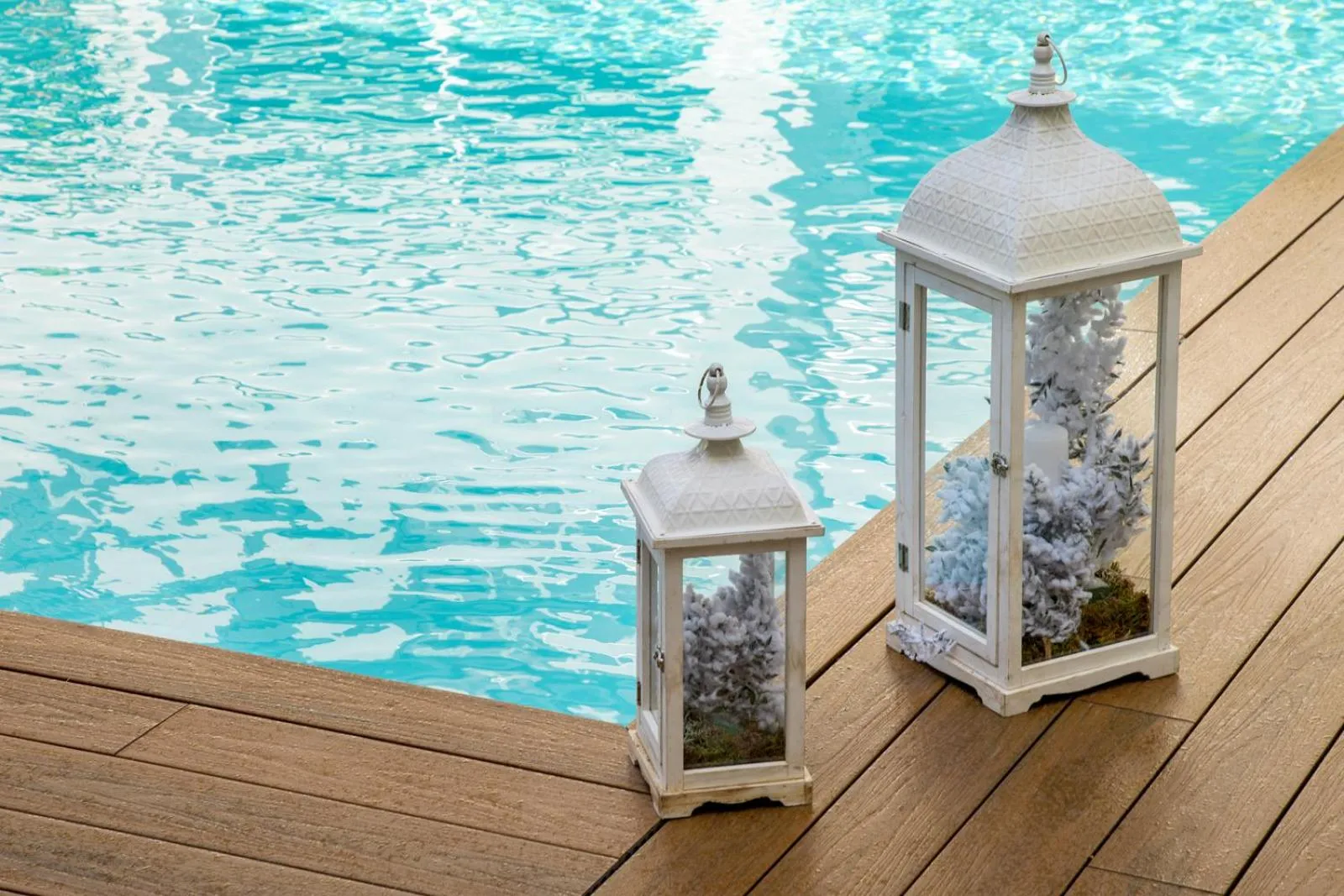 Swimming pool in Hotel I Gigli