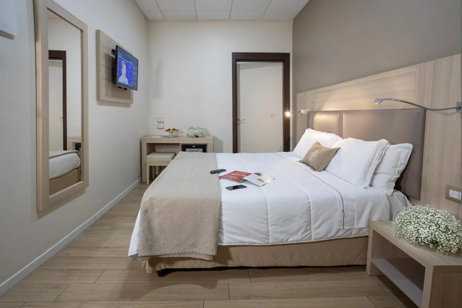 Bedroom, Bed in Hotel I Gigli