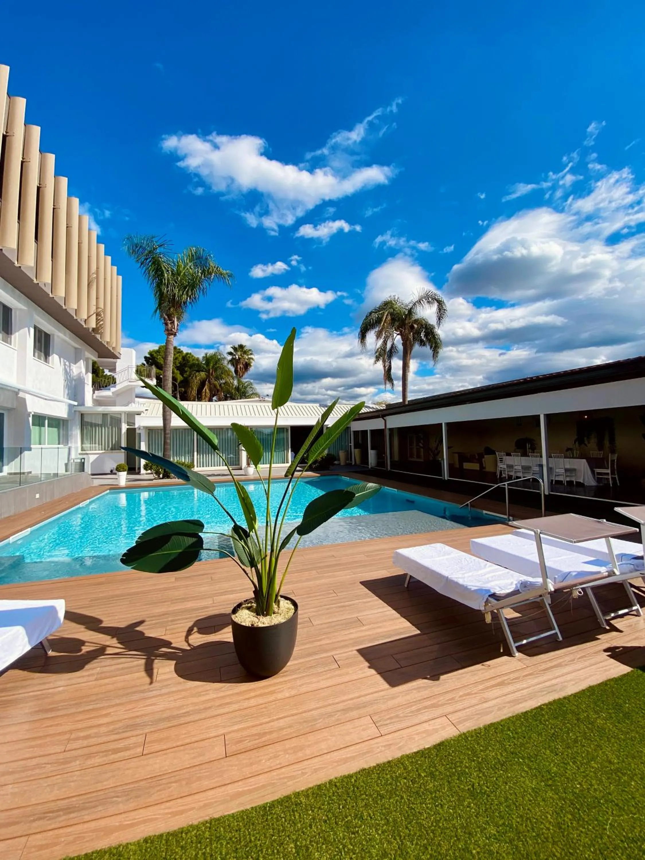Swimming pool in Hotel I Gigli
