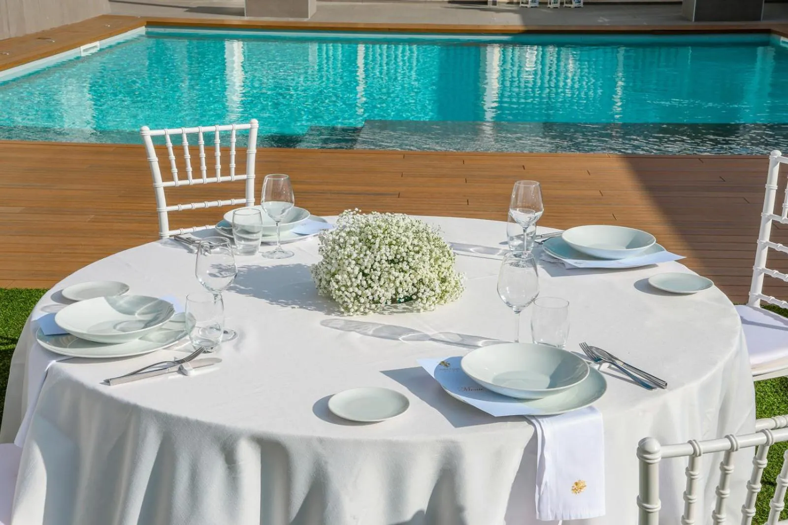 Swimming pool in Hotel I Gigli