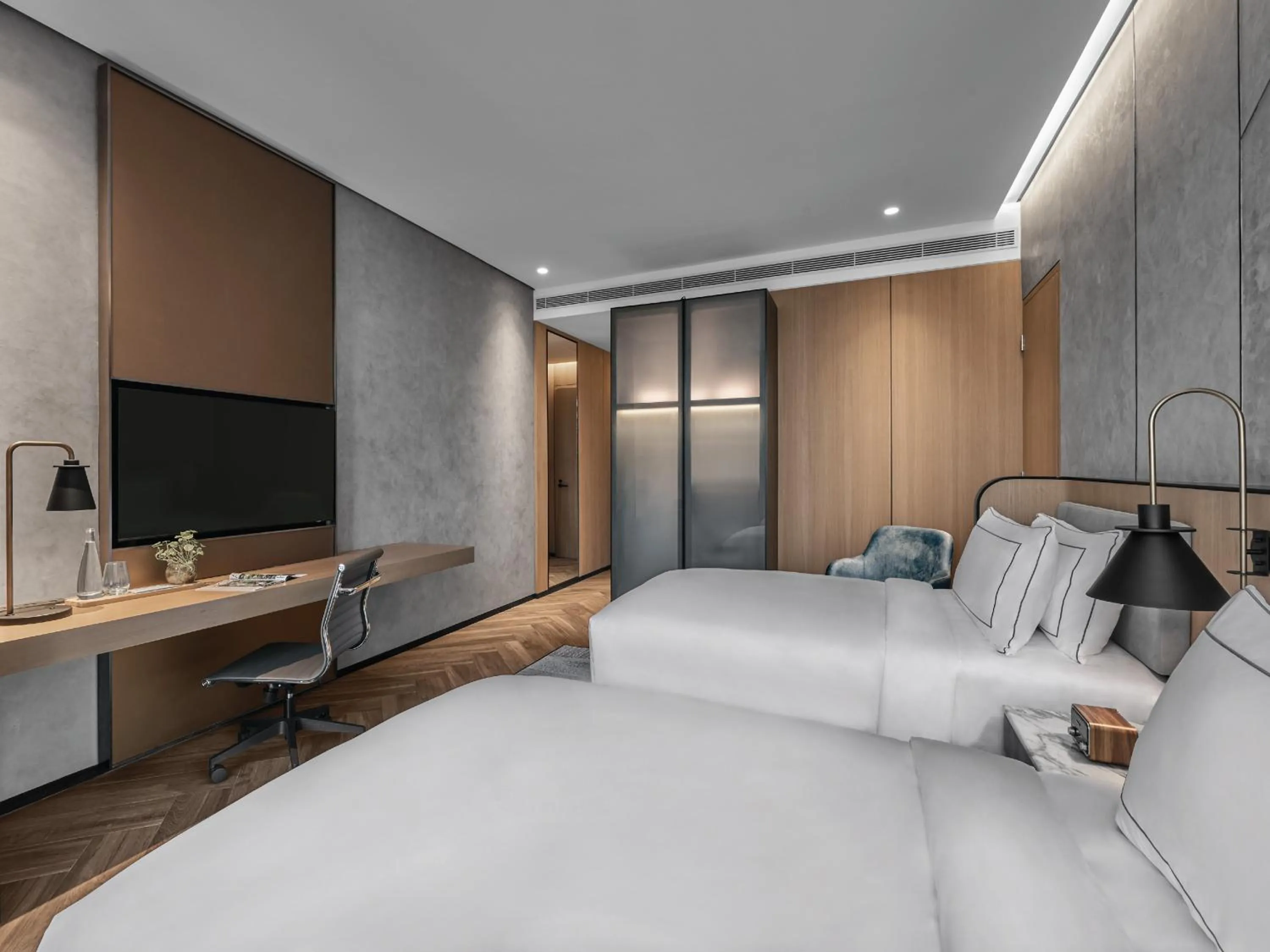 Bedroom, Bed in 25hours Hotel Jakarta The Oddbird