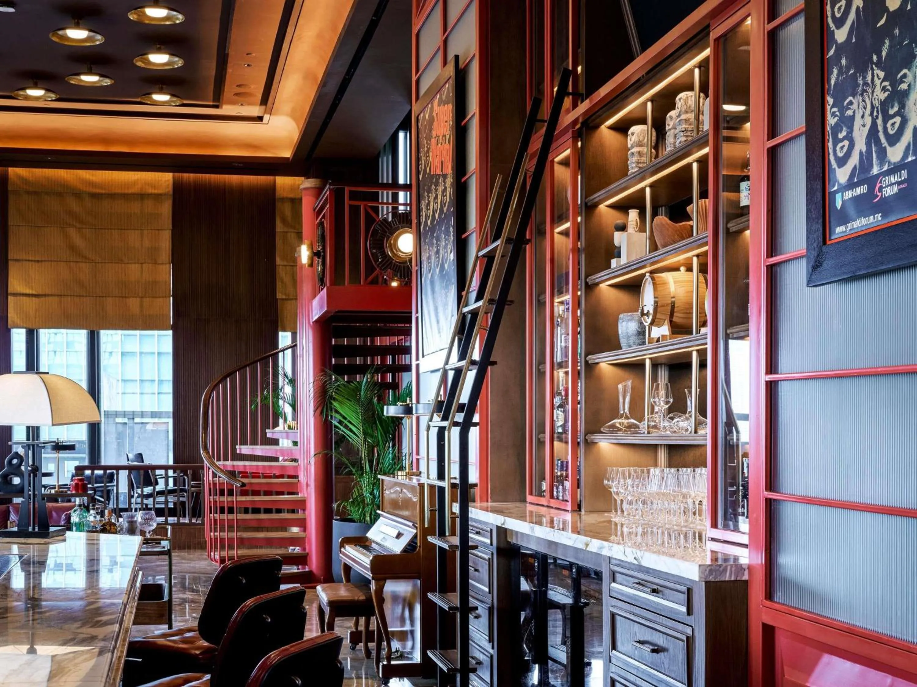 Lounge or bar in 25hours Hotel Jakarta The Oddbird