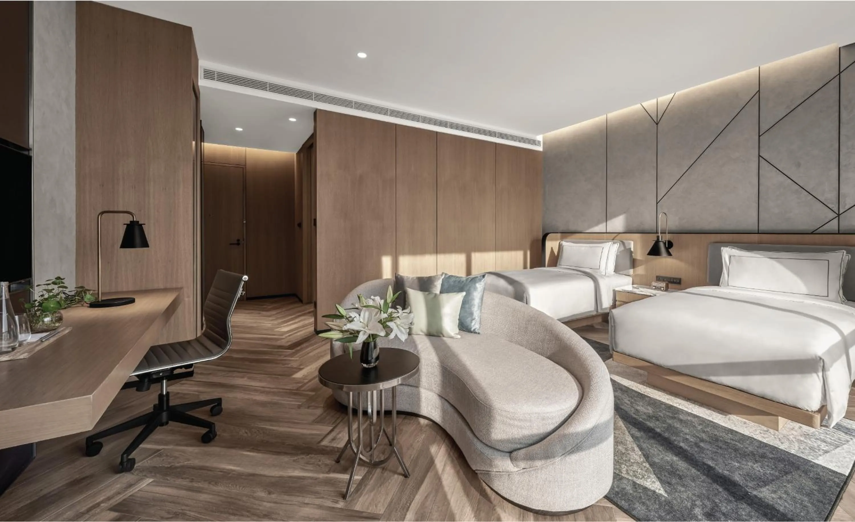 Bedroom, Bed in 25hours Hotel Jakarta The Oddbird