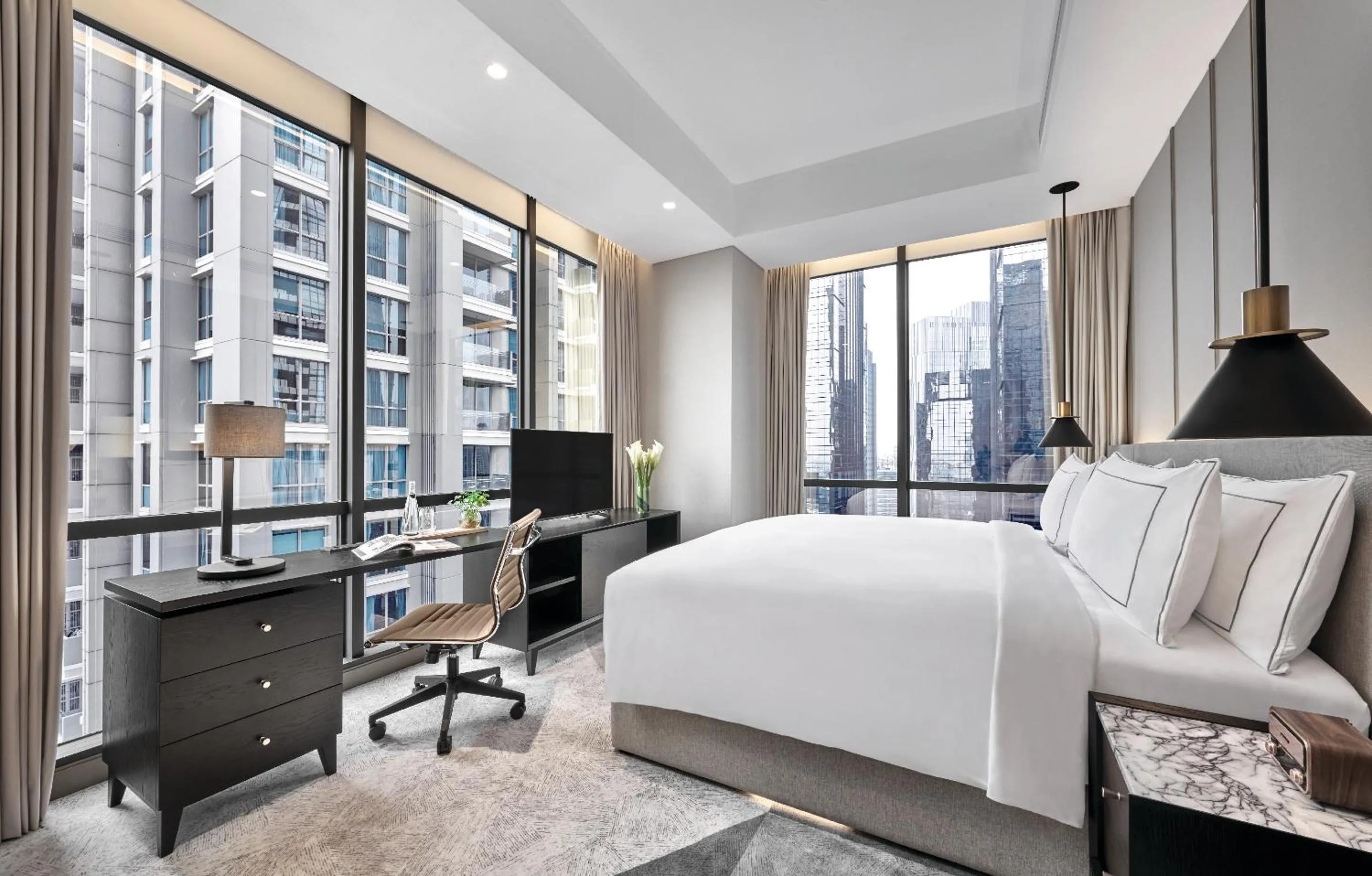 Bedroom, Bed in 25hours Hotel Jakarta The Oddbird