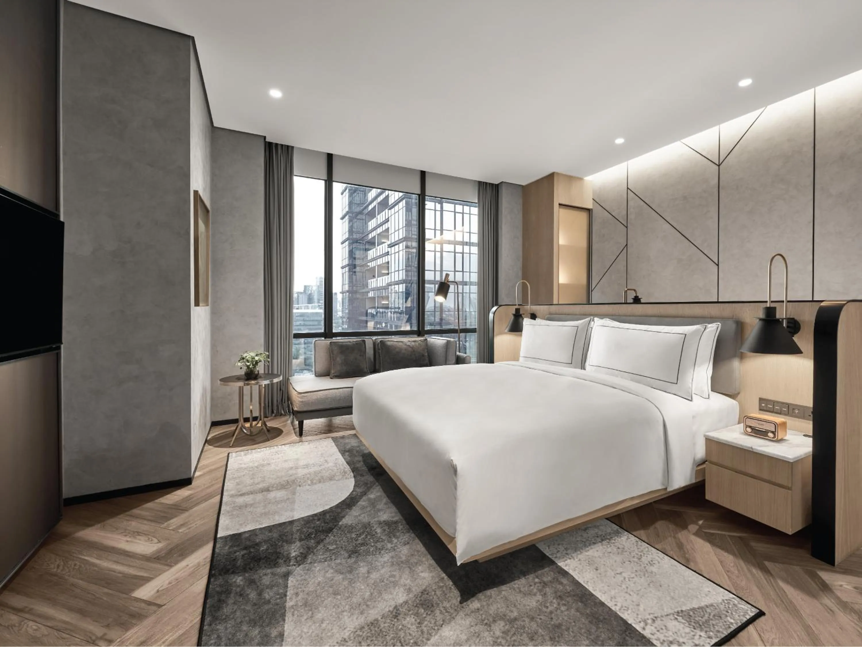 Bedroom, Bed in 25hours Hotel Jakarta The Oddbird