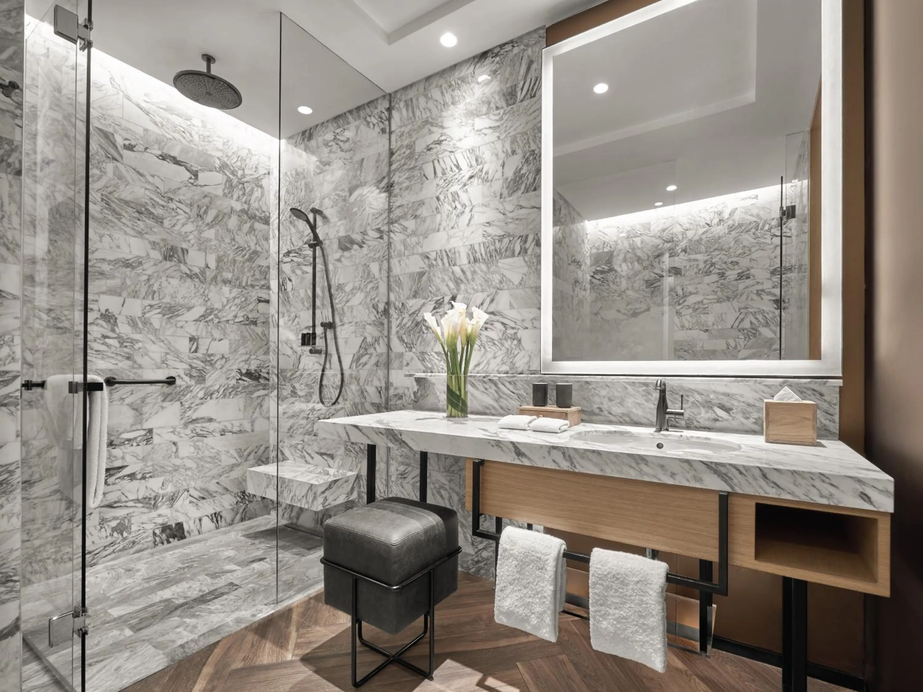 Shower in 25hours Hotel Jakarta The Oddbird