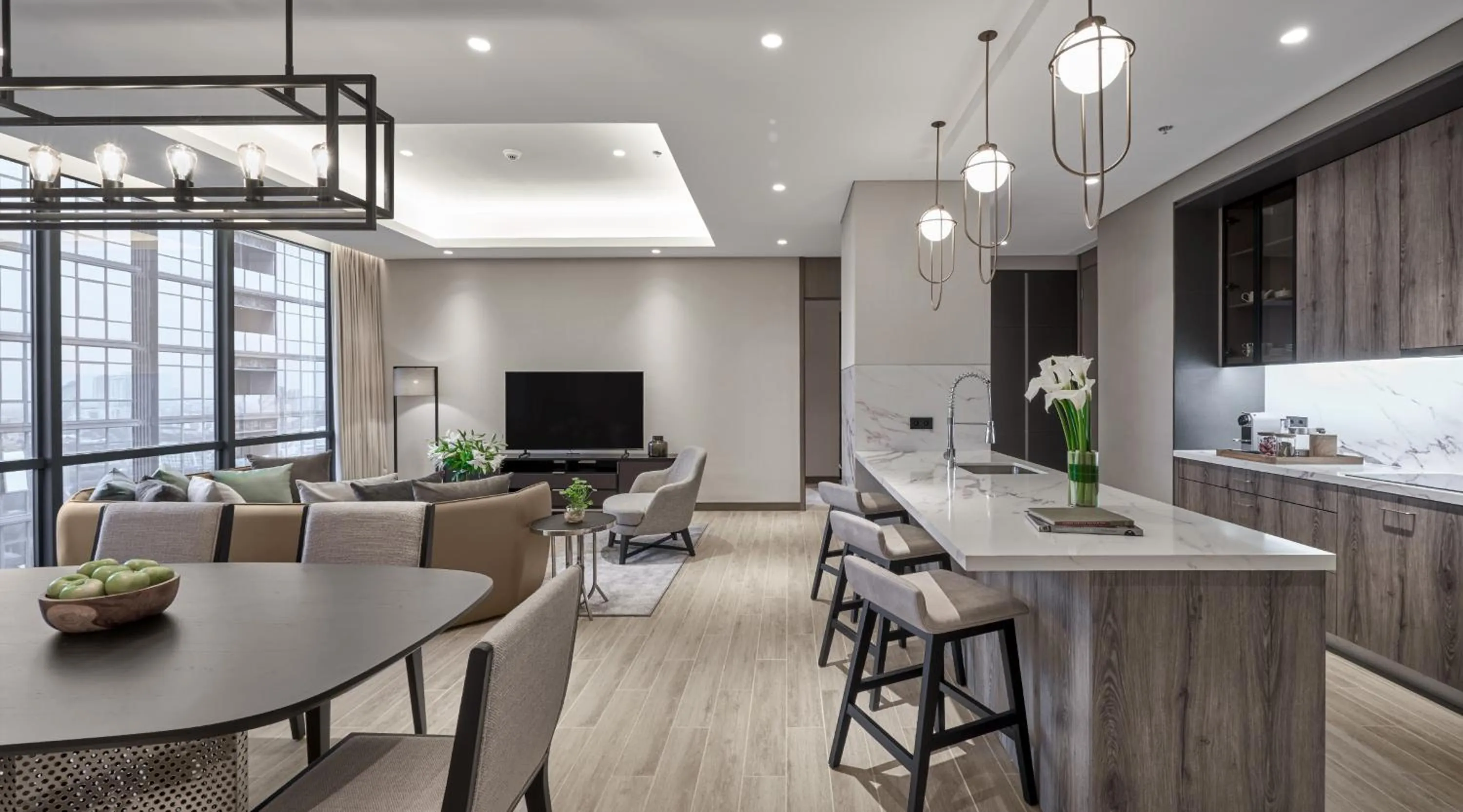 Kitchen or kitchenette in 25hours Hotel Jakarta The Oddbird