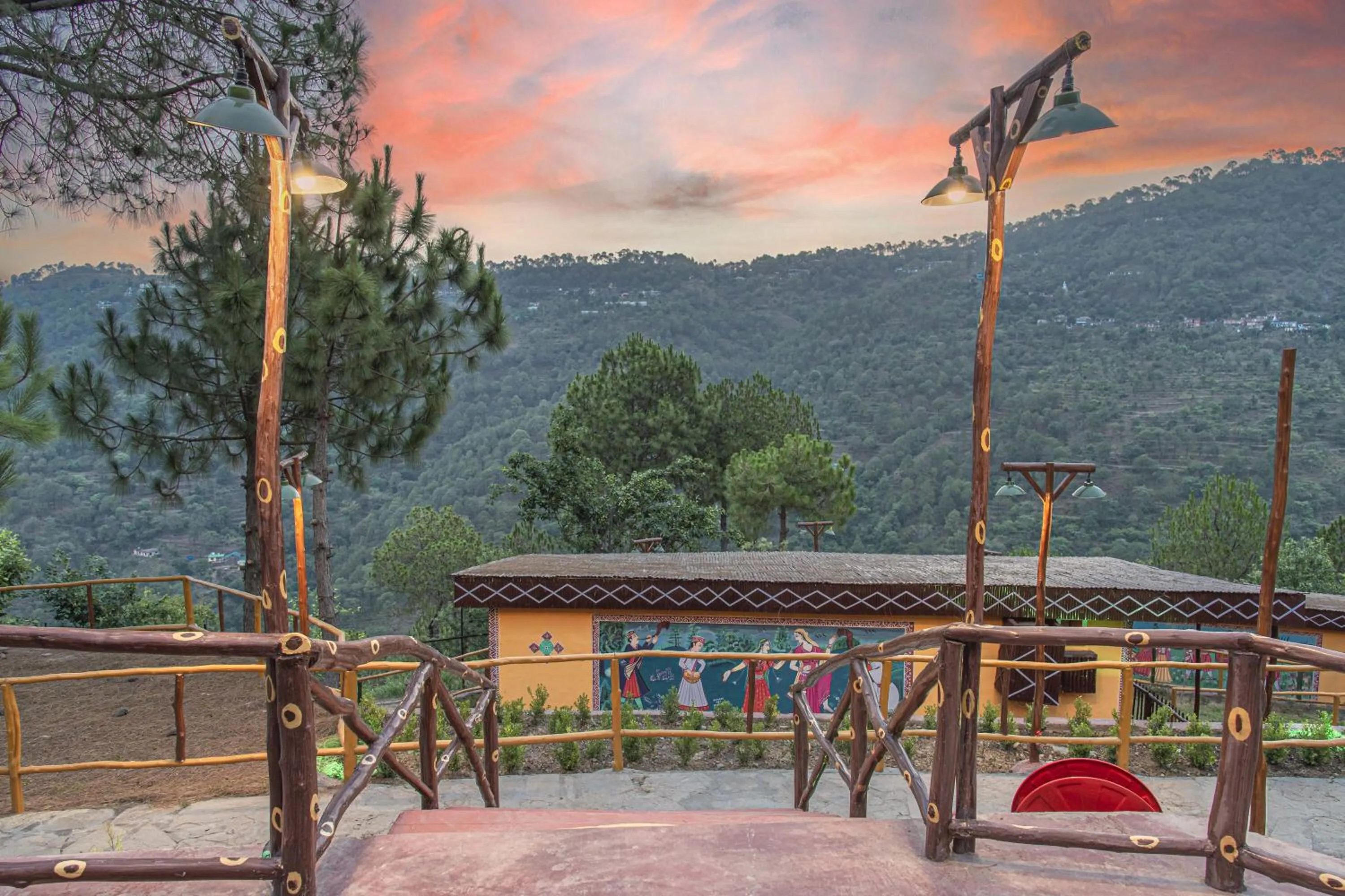 Natural landscape in A Kasauli Ggaon by Echor