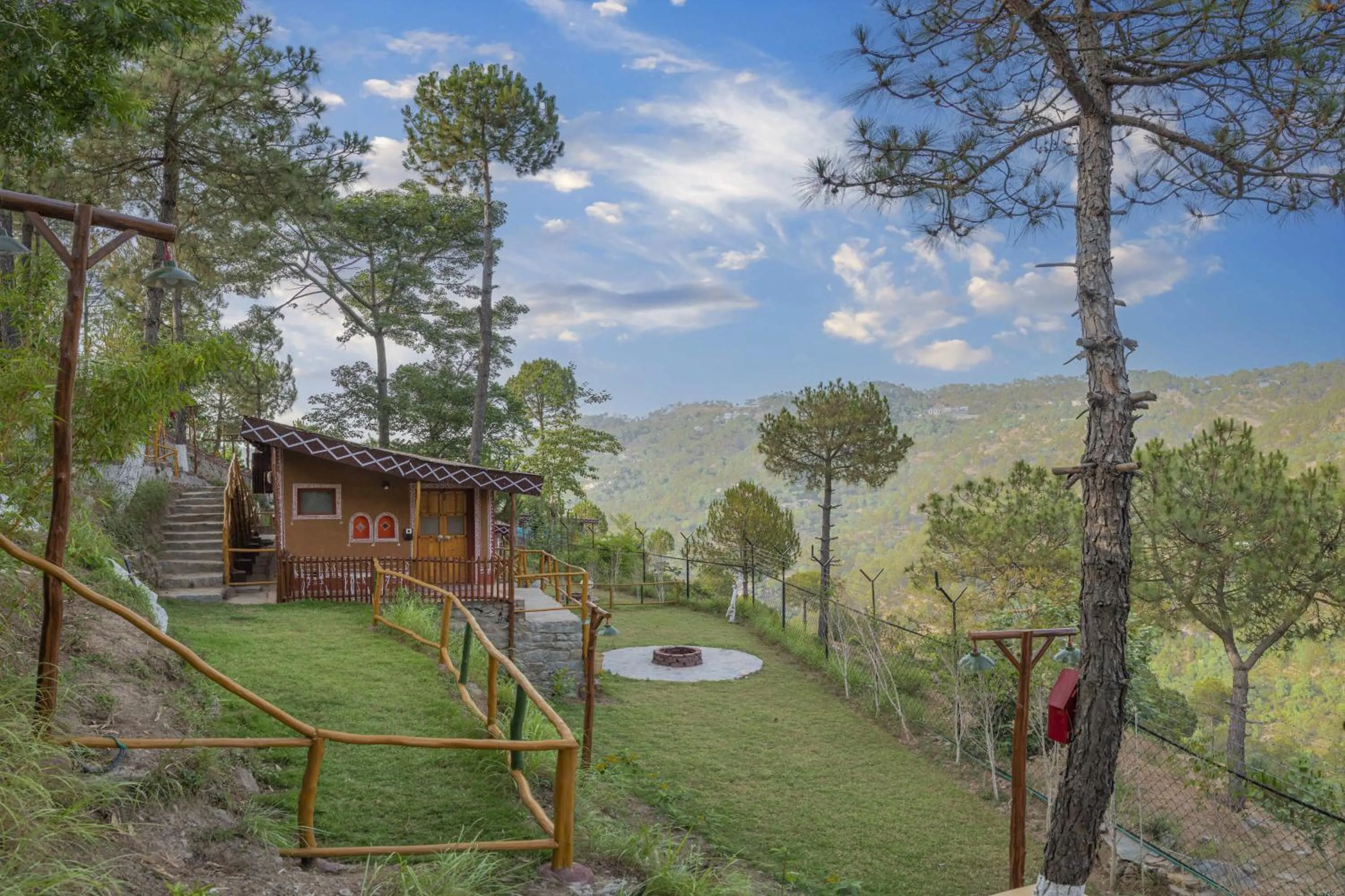 Garden in A Kasauli Ggaon by Echor