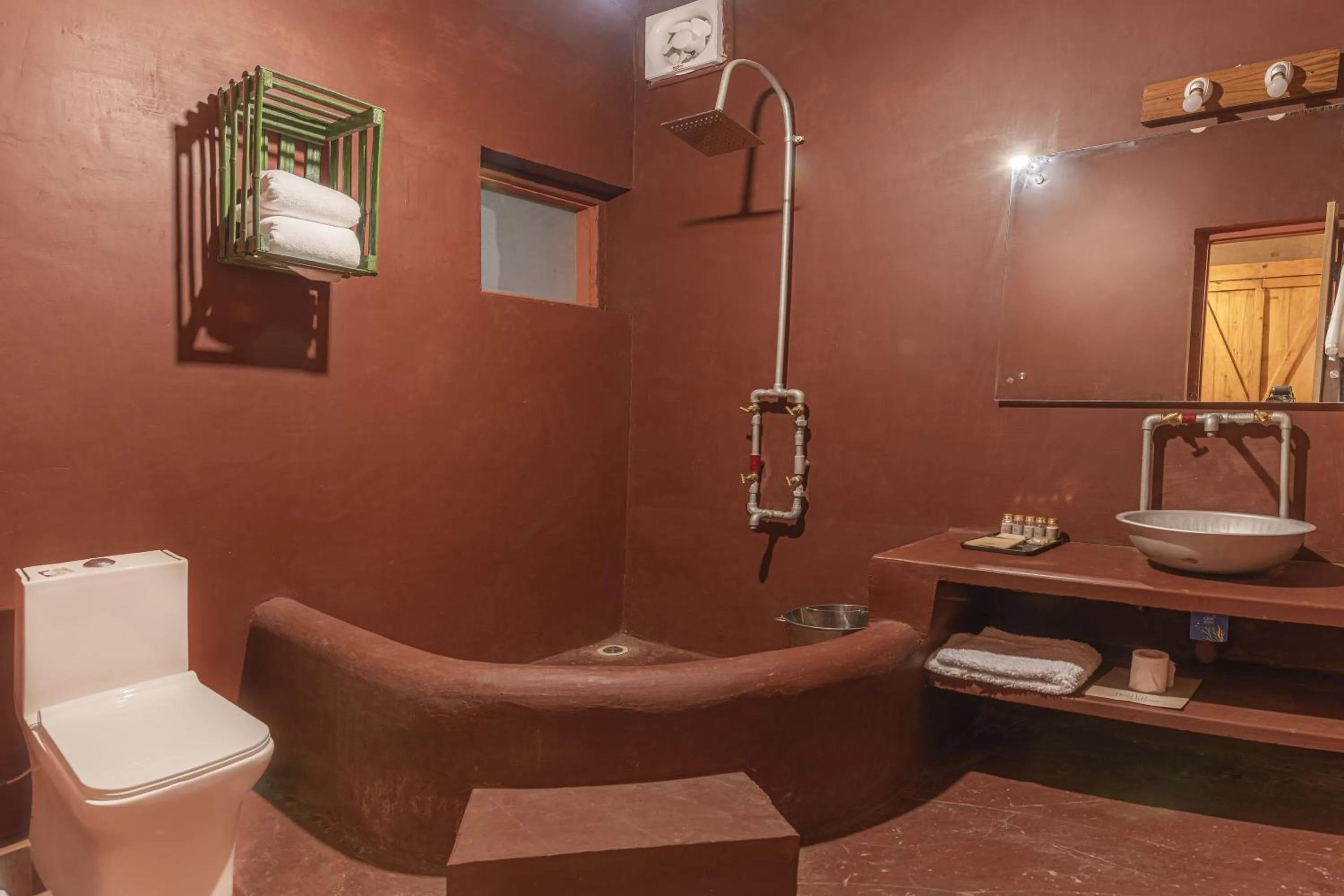 Shower in A Kasauli Ggaon by Echor