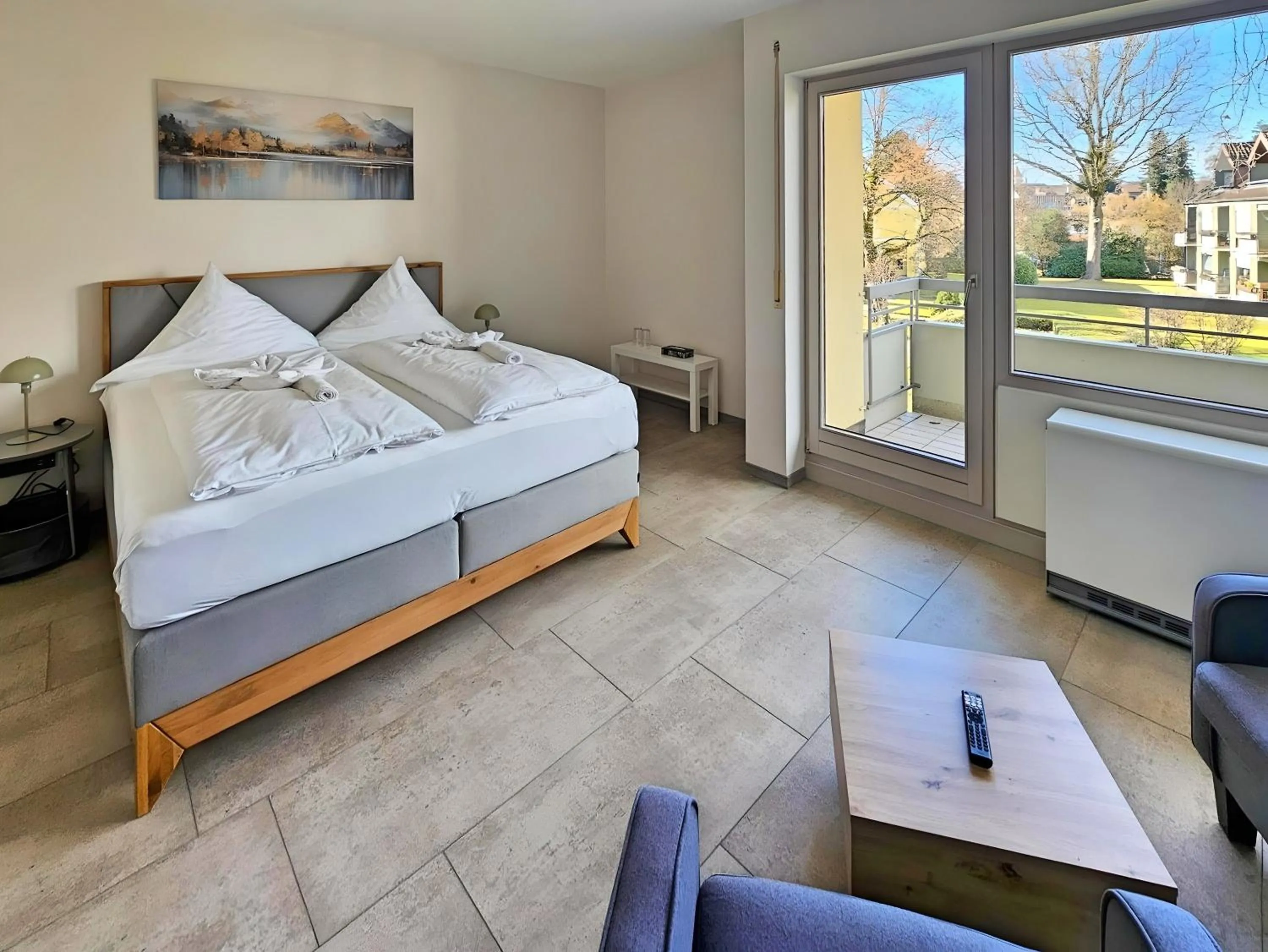 Photo of the whole room, Bed in Hotel Schachener Hof