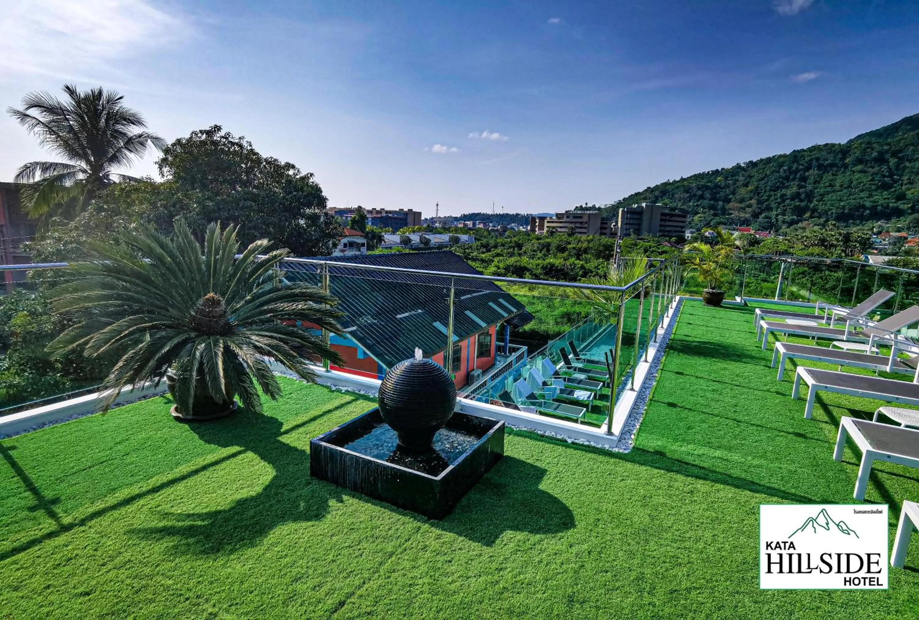Seating area in Kata Hillside Hotel