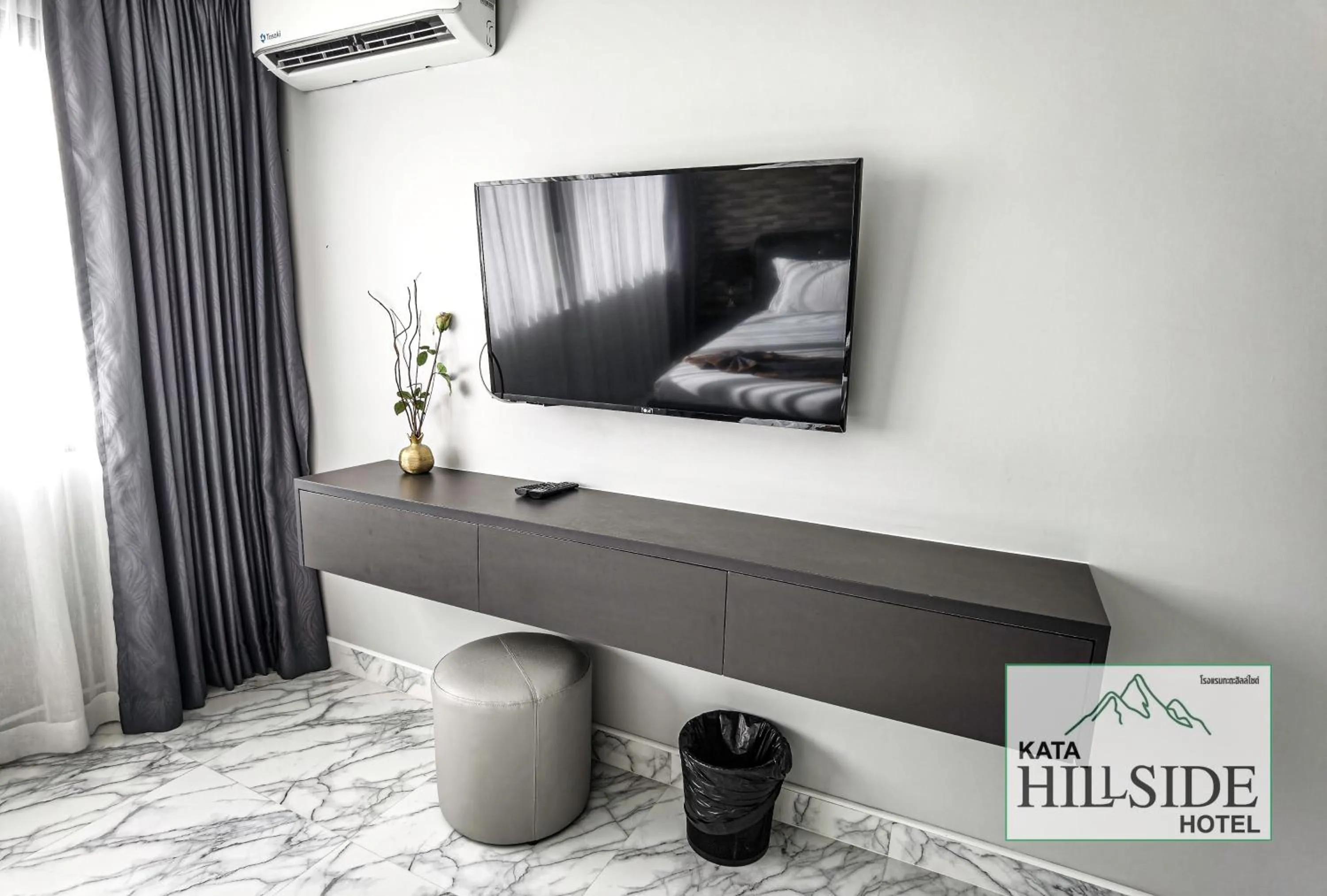 Bed in Kata Hillside Hotel