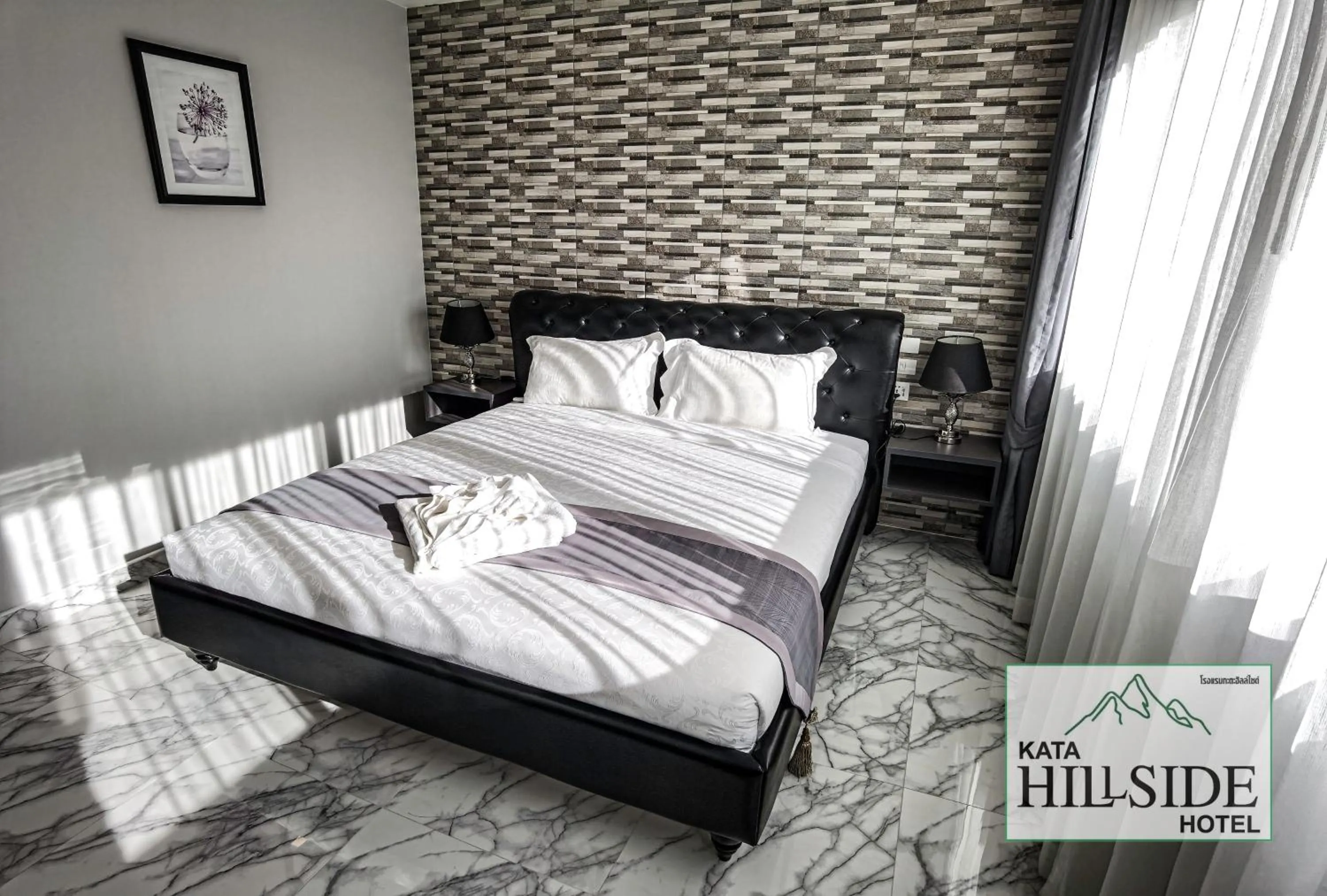 Bed in Kata Hillside Hotel