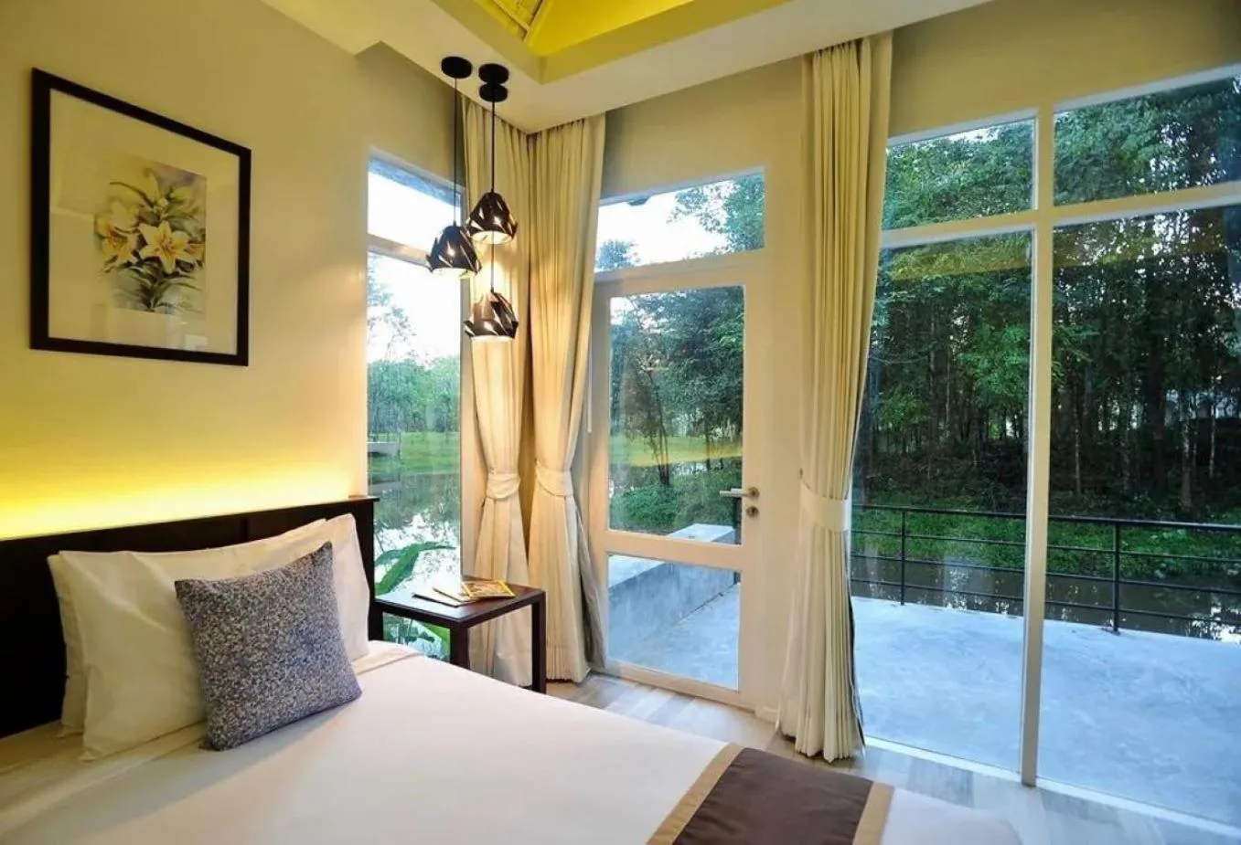 View (from property/room), Bed in Siamdasada Khaoyai