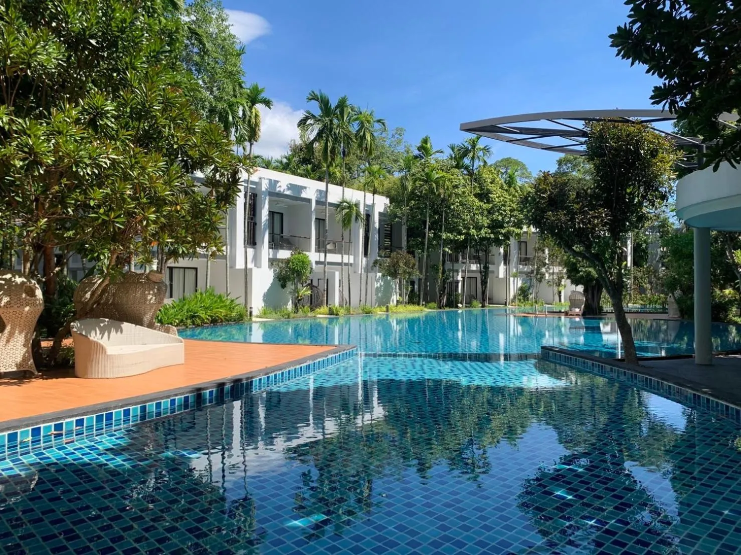 Swimming pool in Siamdasada Khaoyai