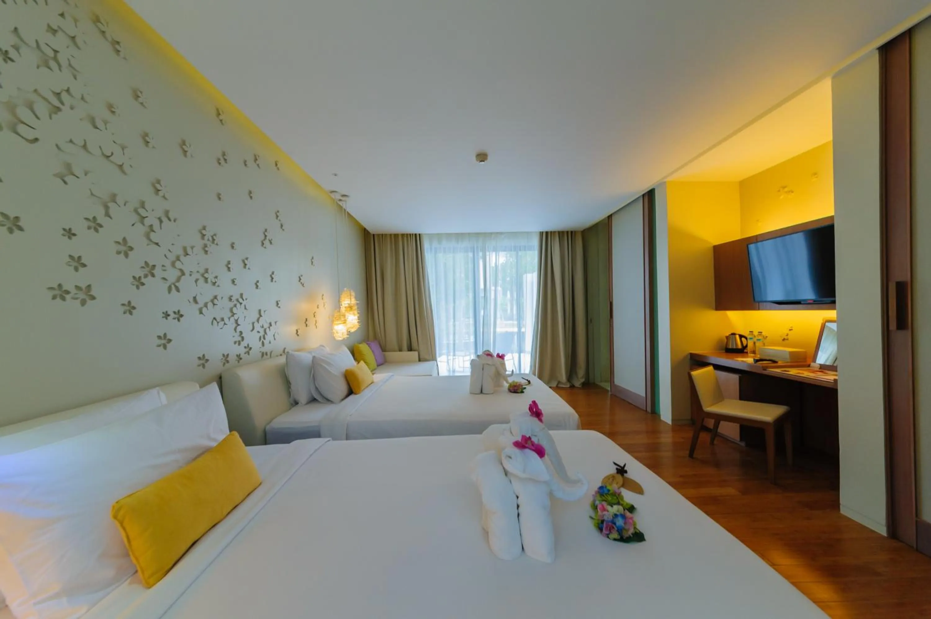 Bedroom, Bed in Siamdasada Khaoyai