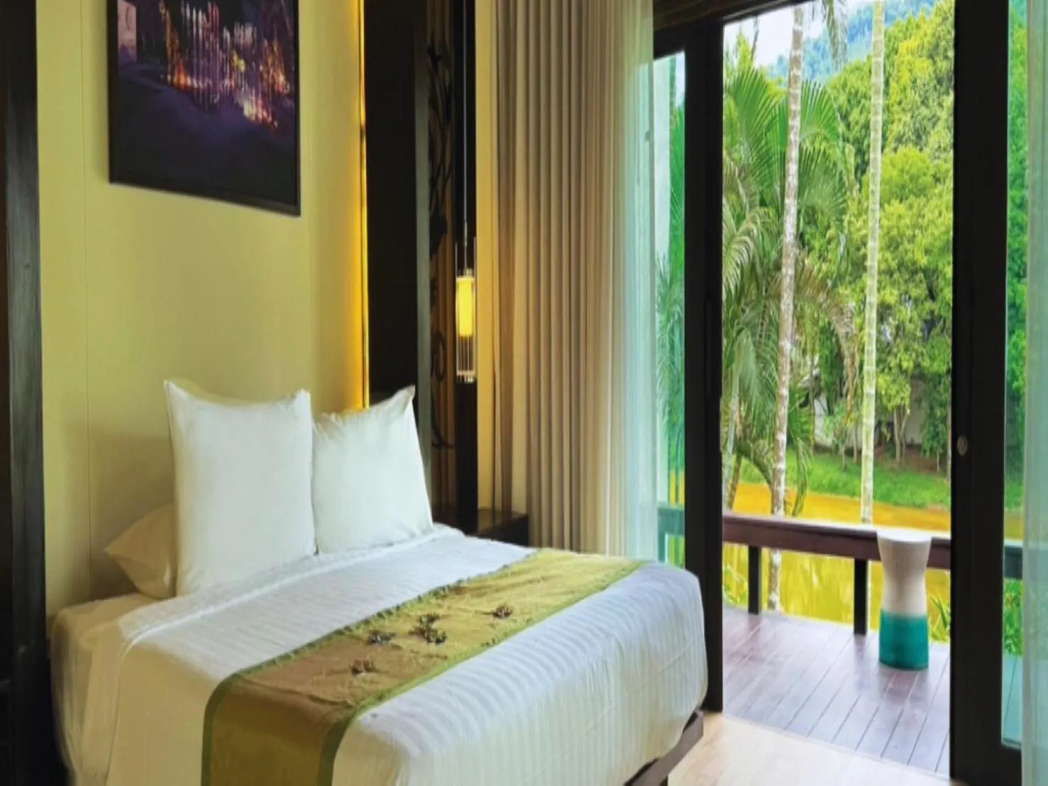 View (from property/room), Bed in Siamdasada Khaoyai