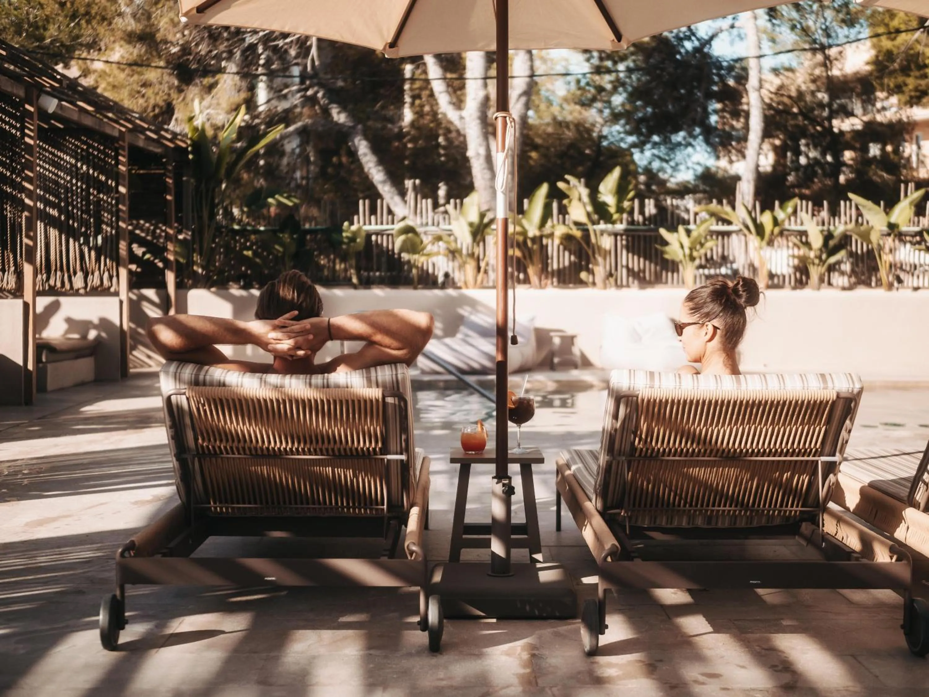 Swimming pool in Barefoot Hotel Mallorca