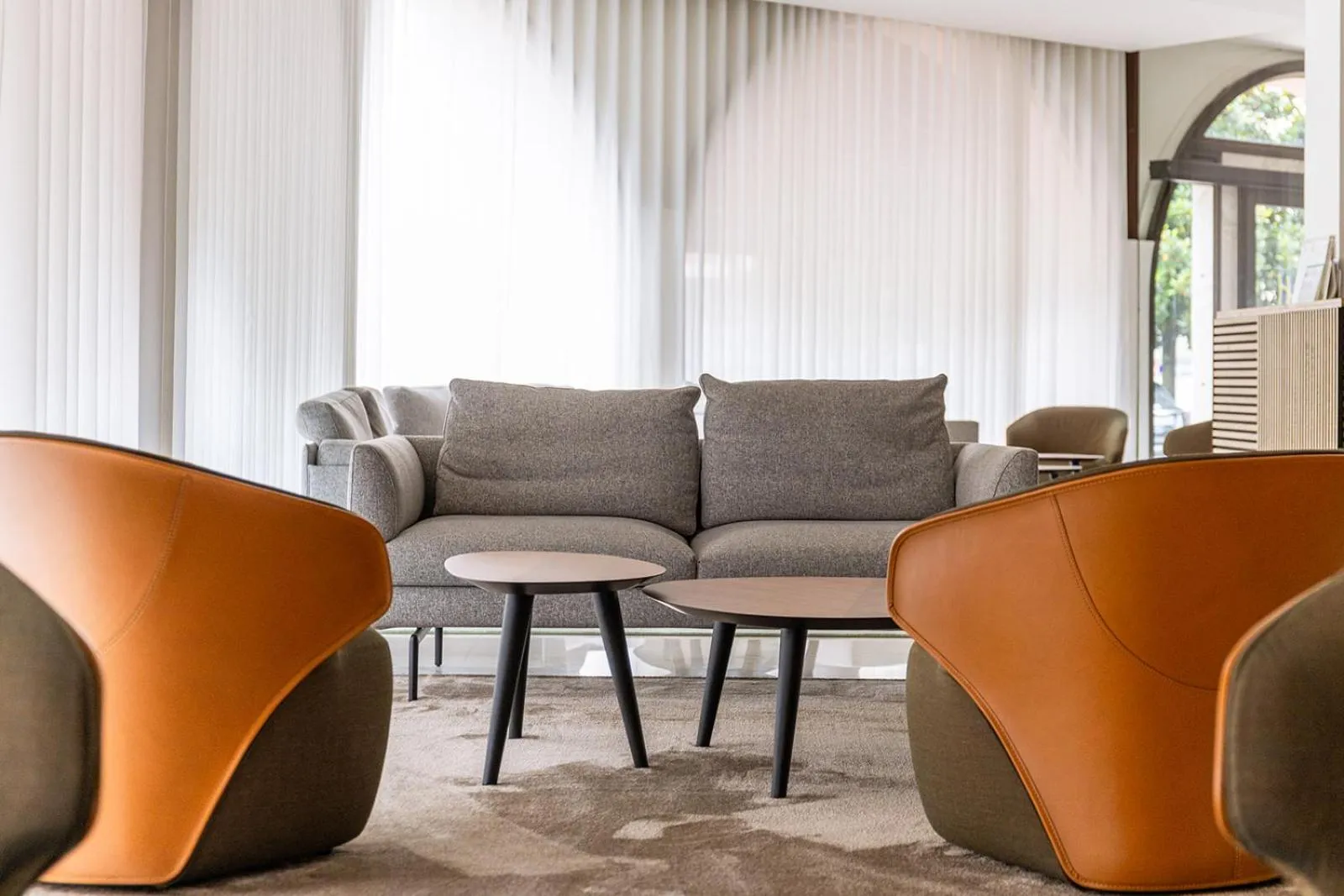 Seating area in B&B HOTEL Habitat Giussano