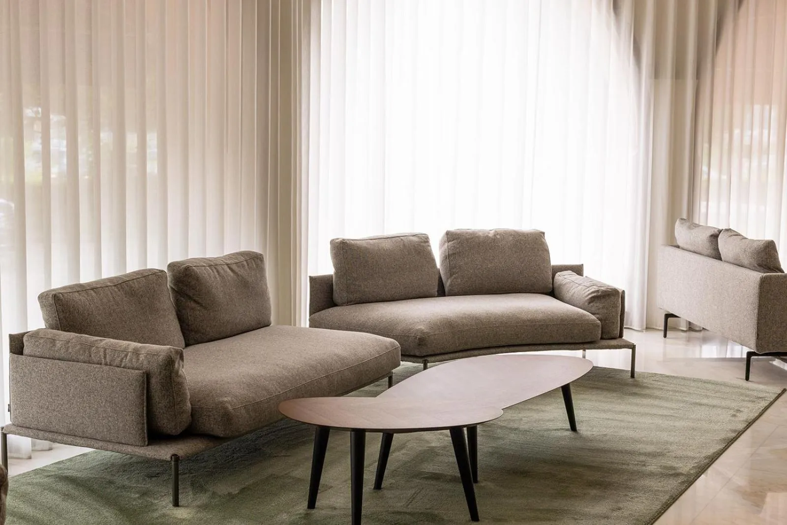 Seating area in B&B HOTEL Habitat Giussano