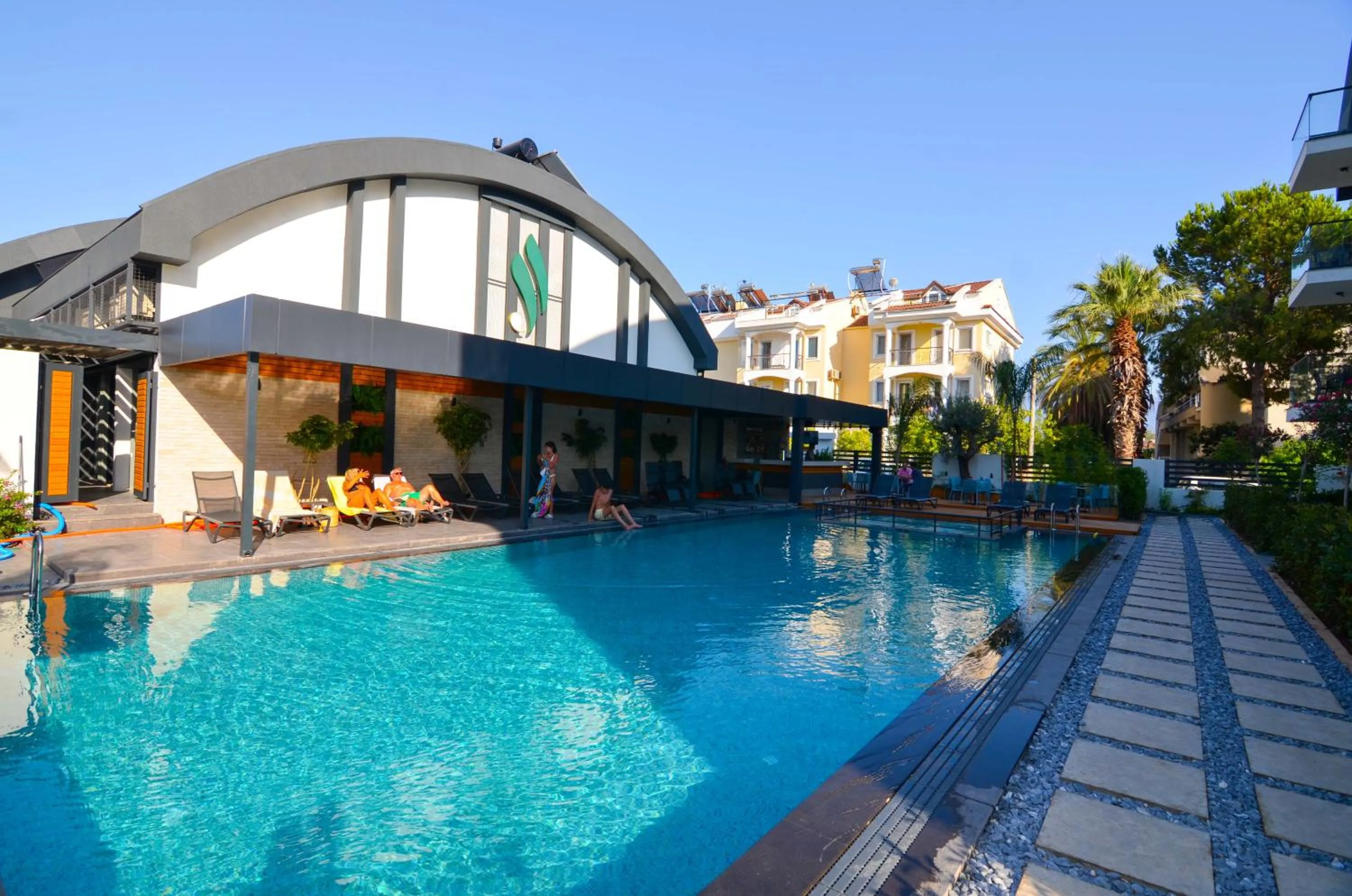 Property building in Juglans Suites