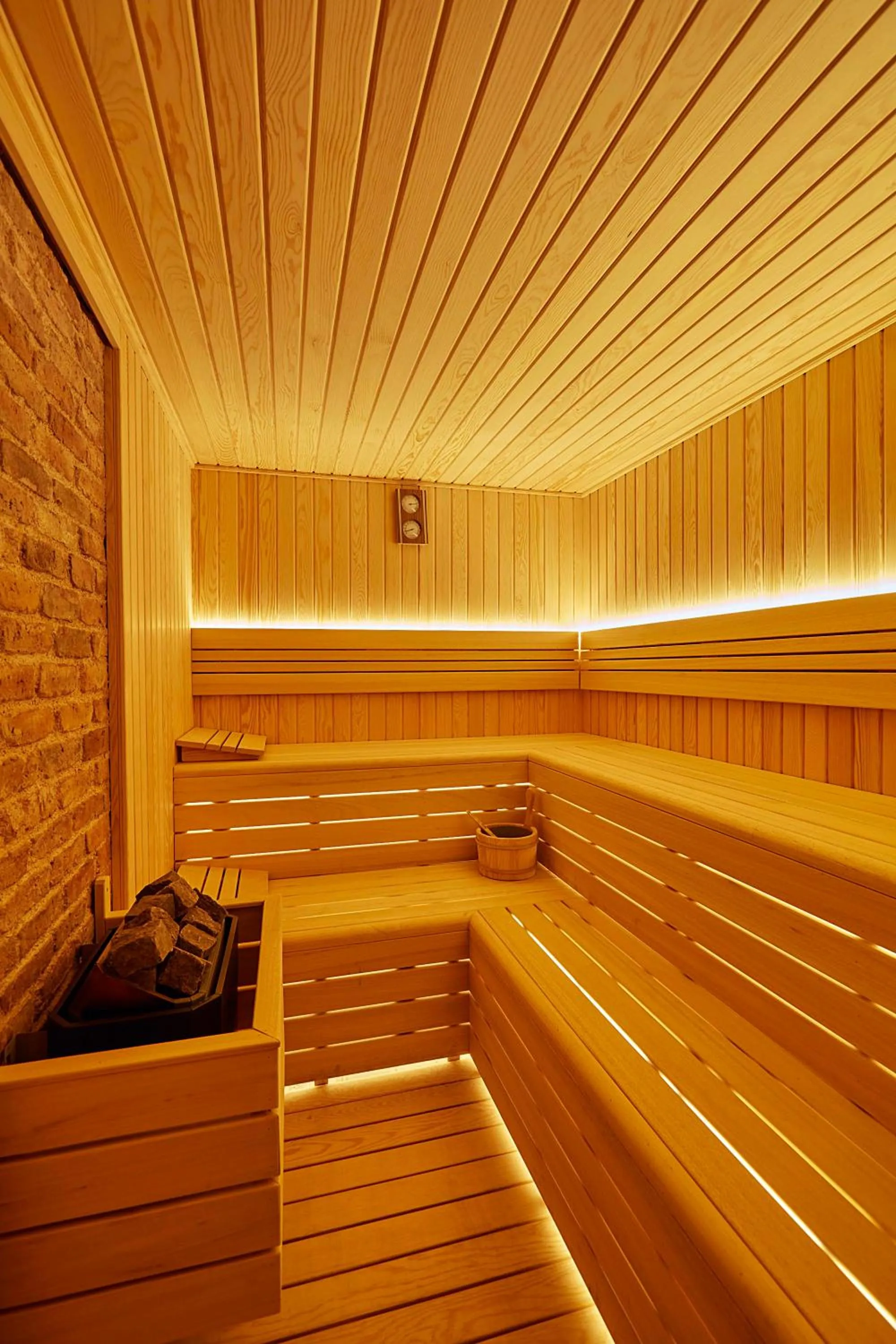 Sauna in THE HUBİ HOTEL