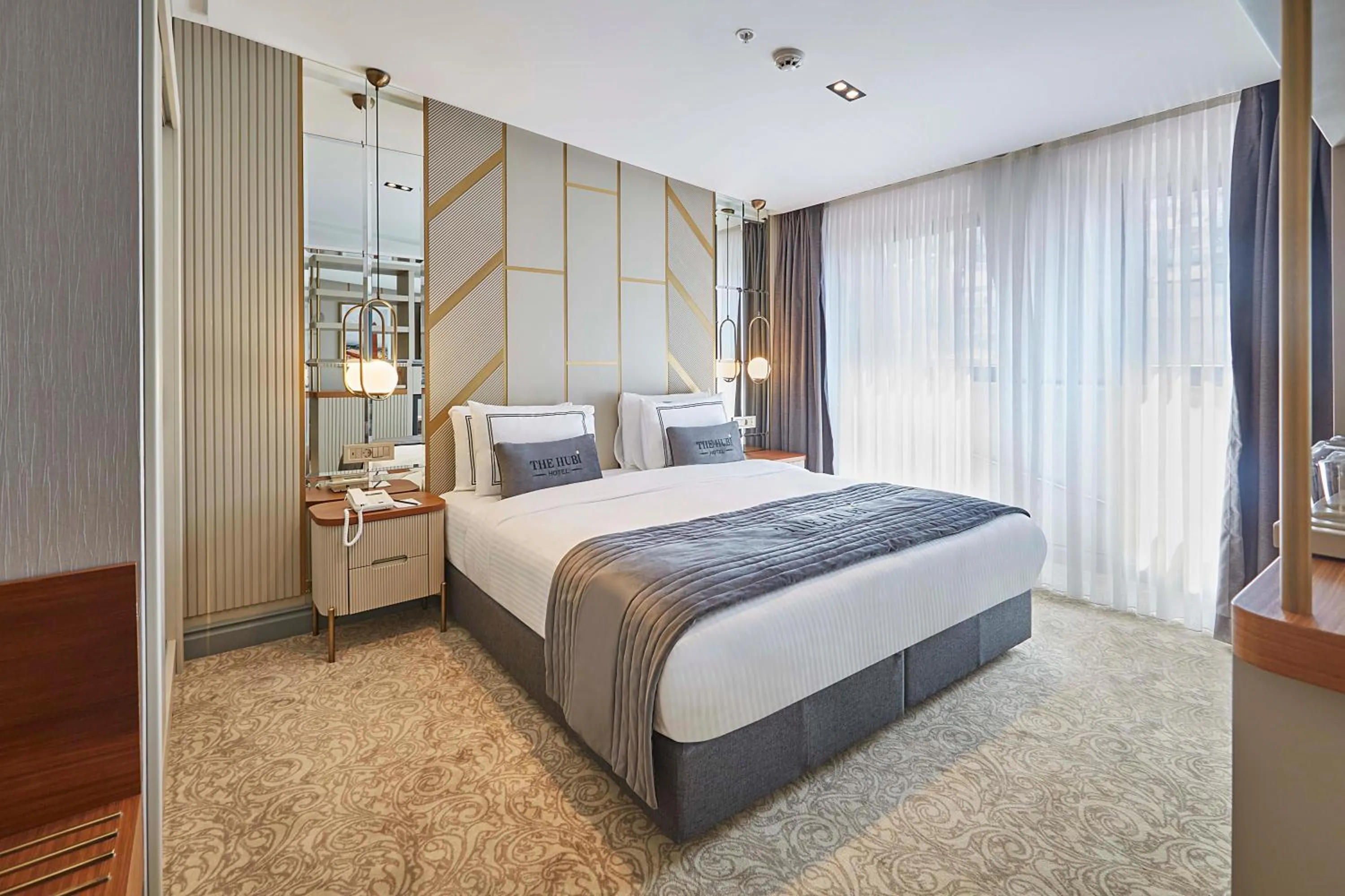 Bedroom, Bed in THE HUBİ HOTEL
