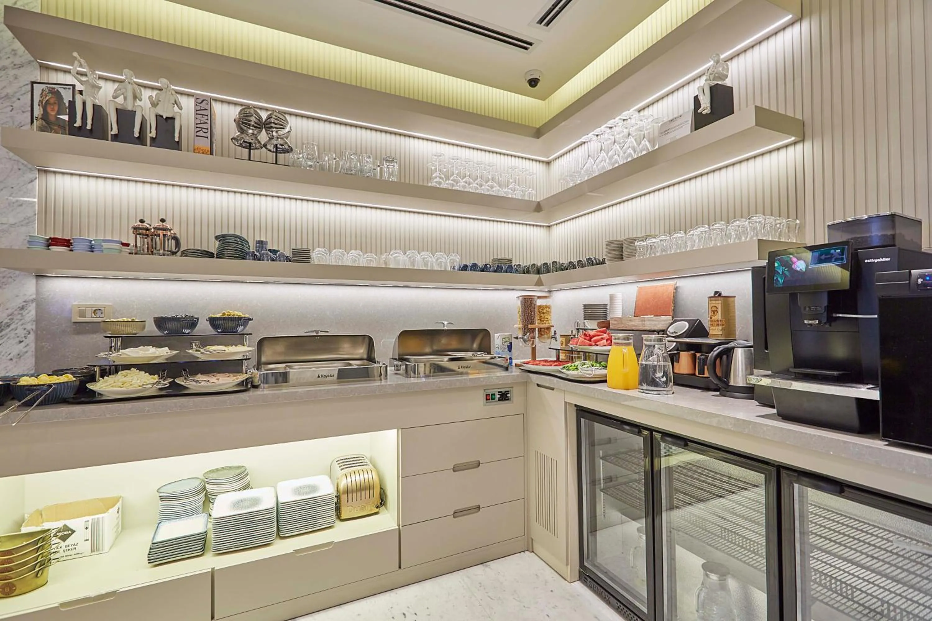 Buffet breakfast in THE HUBİ HOTEL