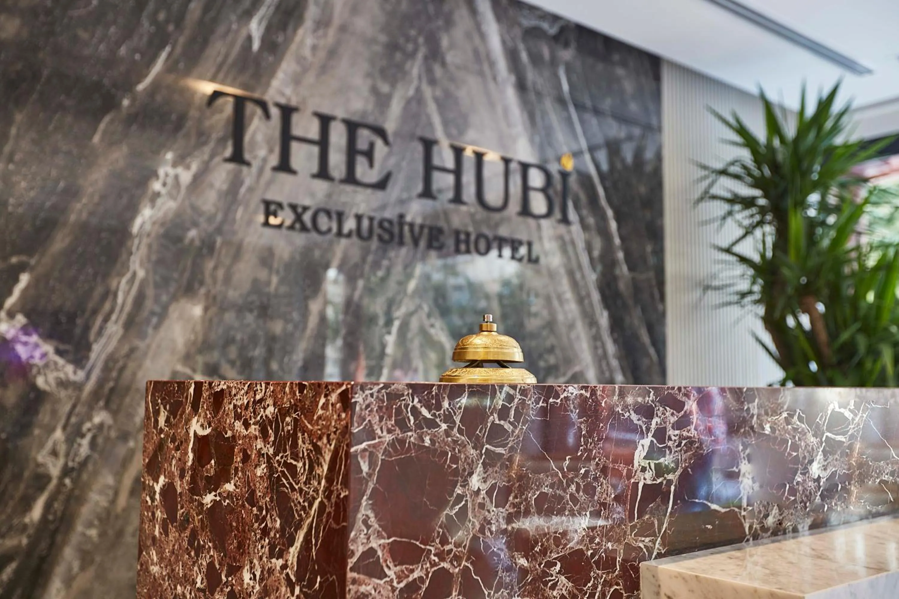 Lobby or reception in THE HUBİ HOTEL