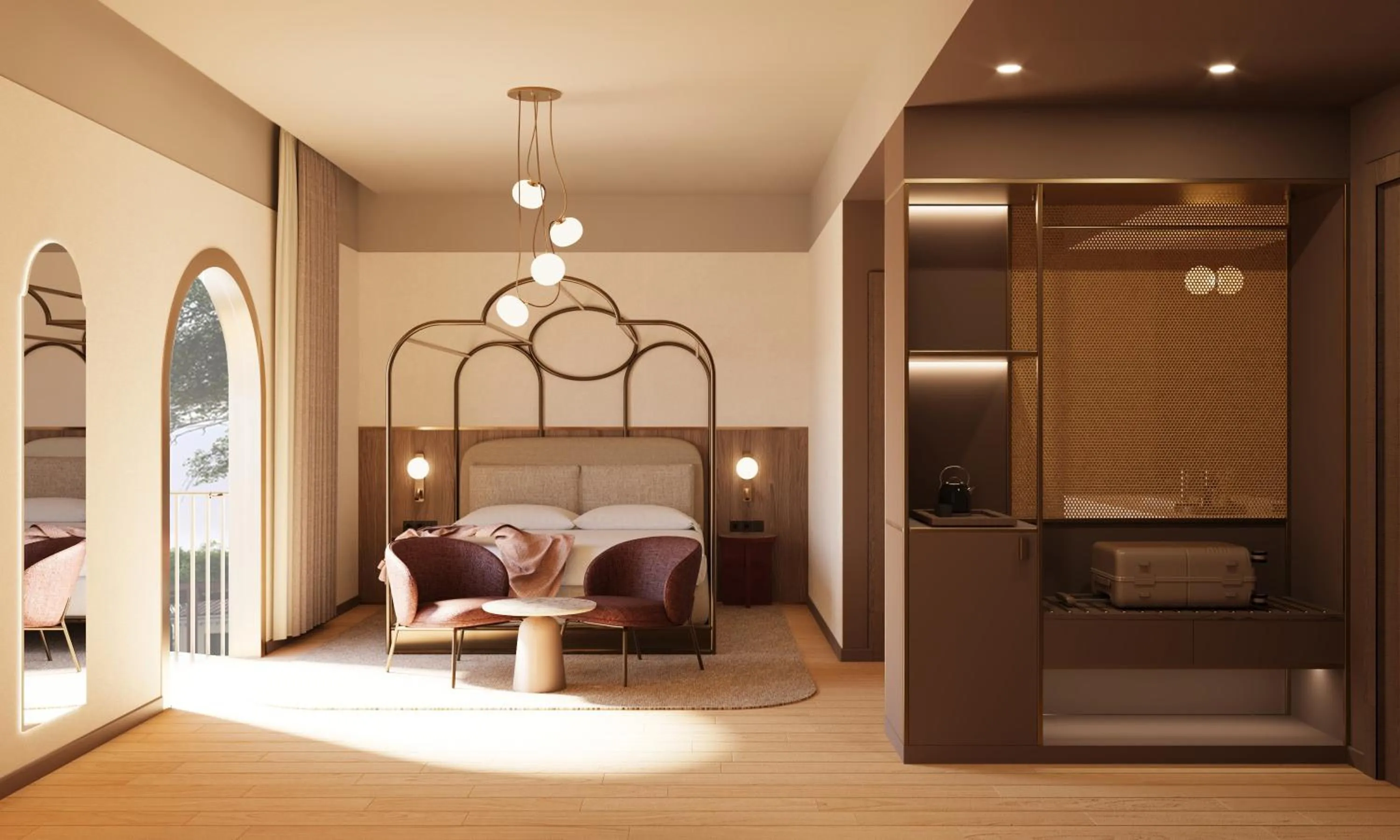 Balcony/Terrace in UNA HOTELS Occhiobello