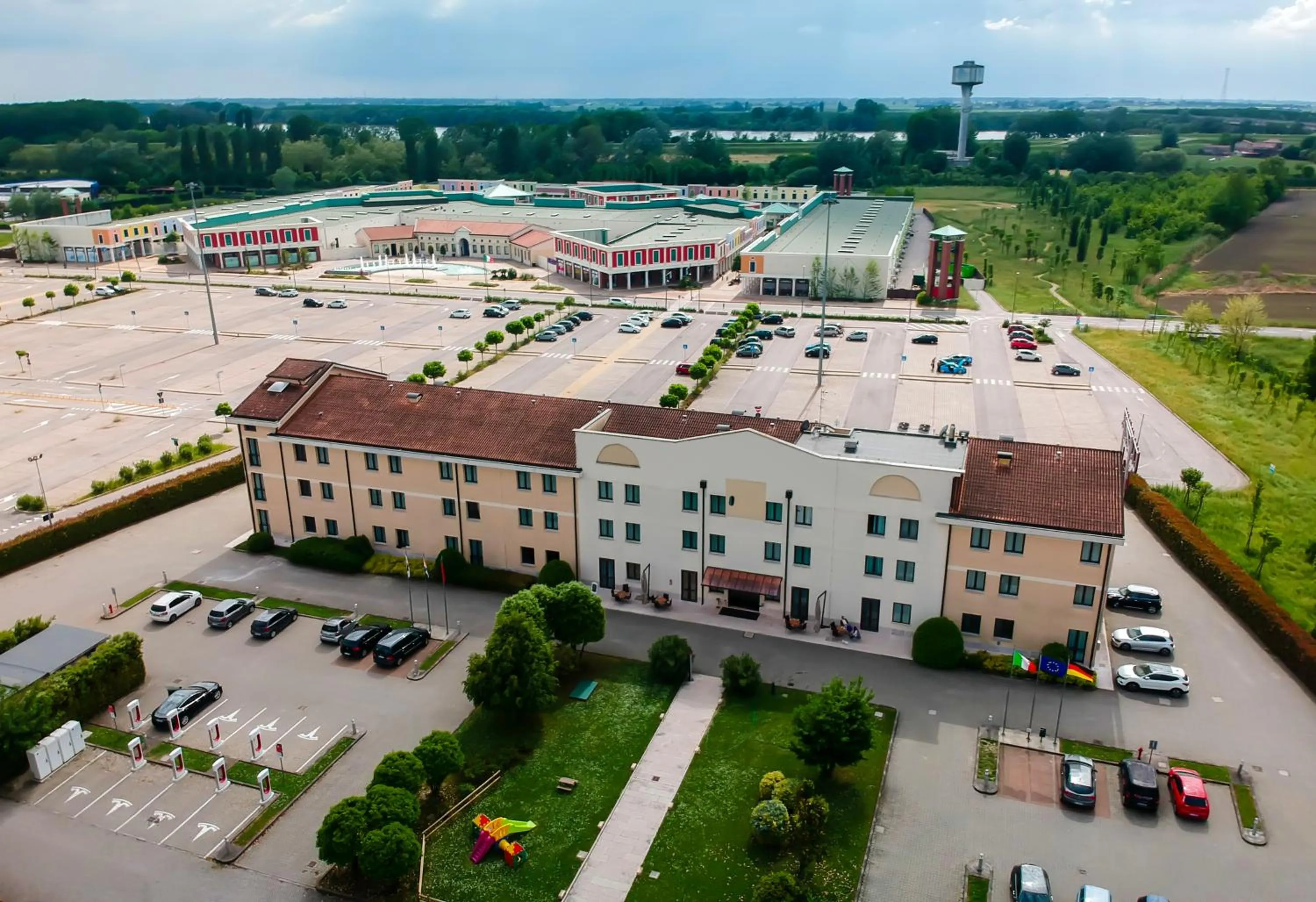 Bird's eye view in UNA HOTELS Occhiobello