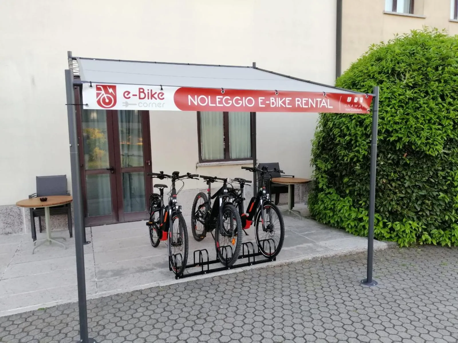 Property building in UNA HOTELS Occhiobello