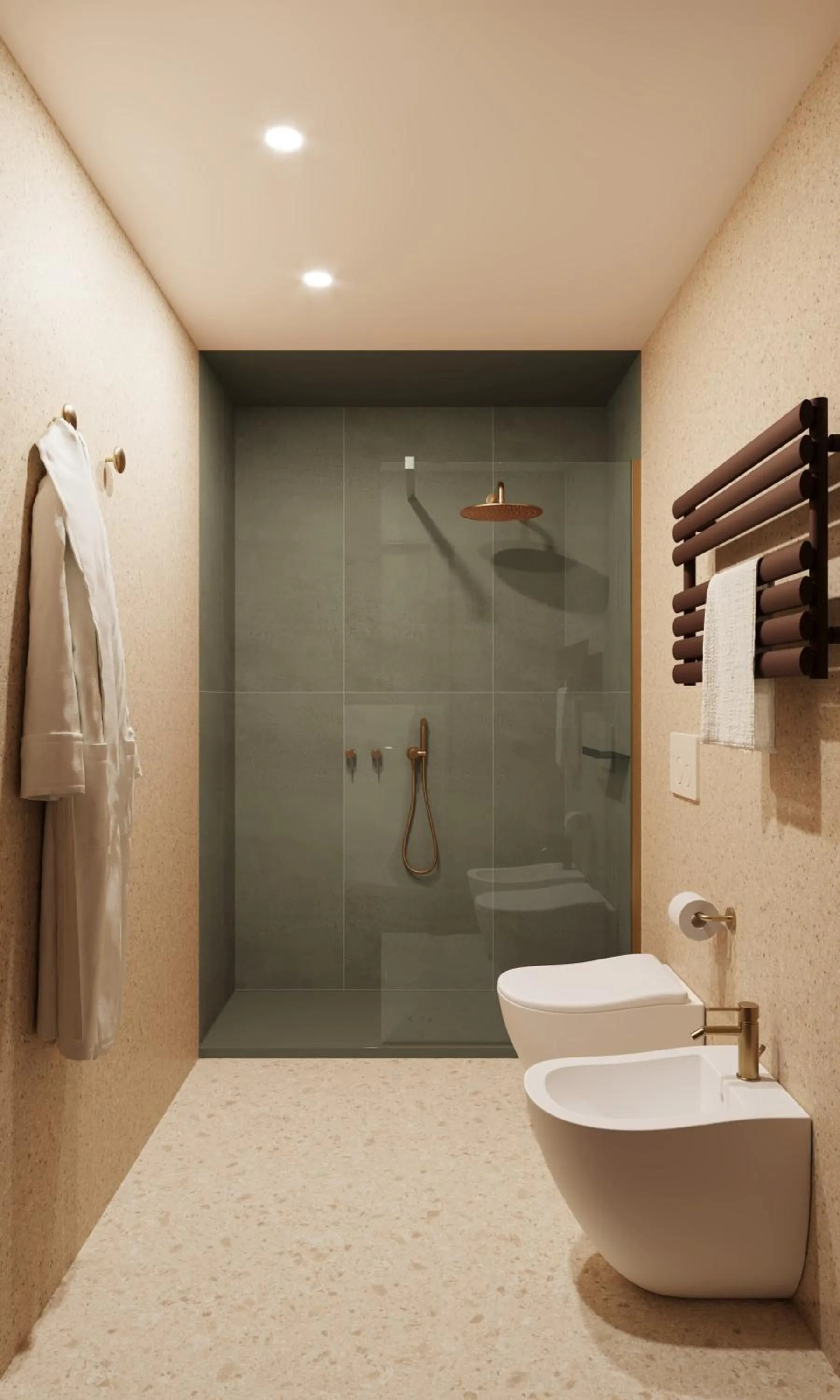 Bathroom in UNA HOTELS Occhiobello