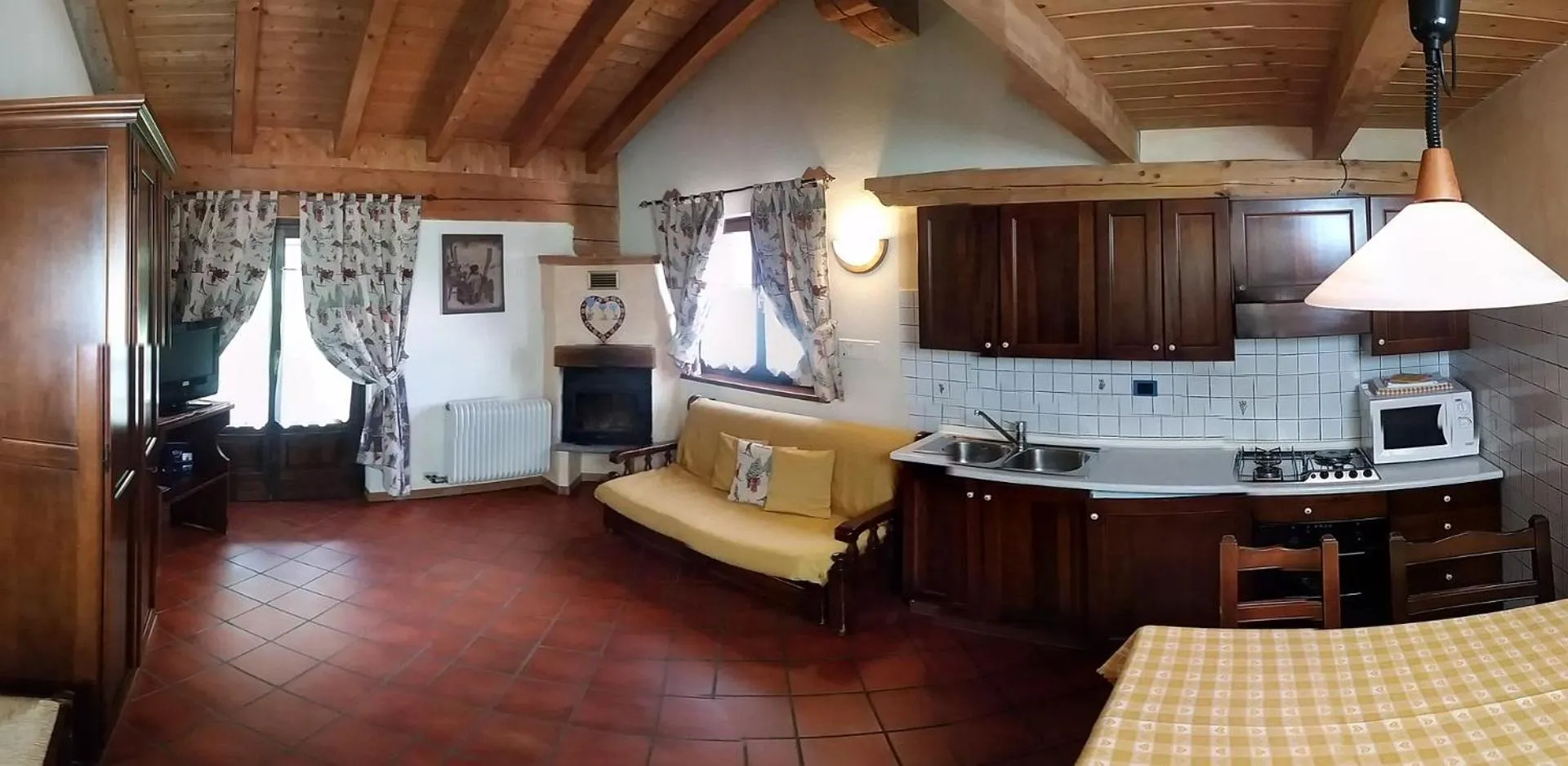 Kitchen or kitchenette in Residence Ruetoreif