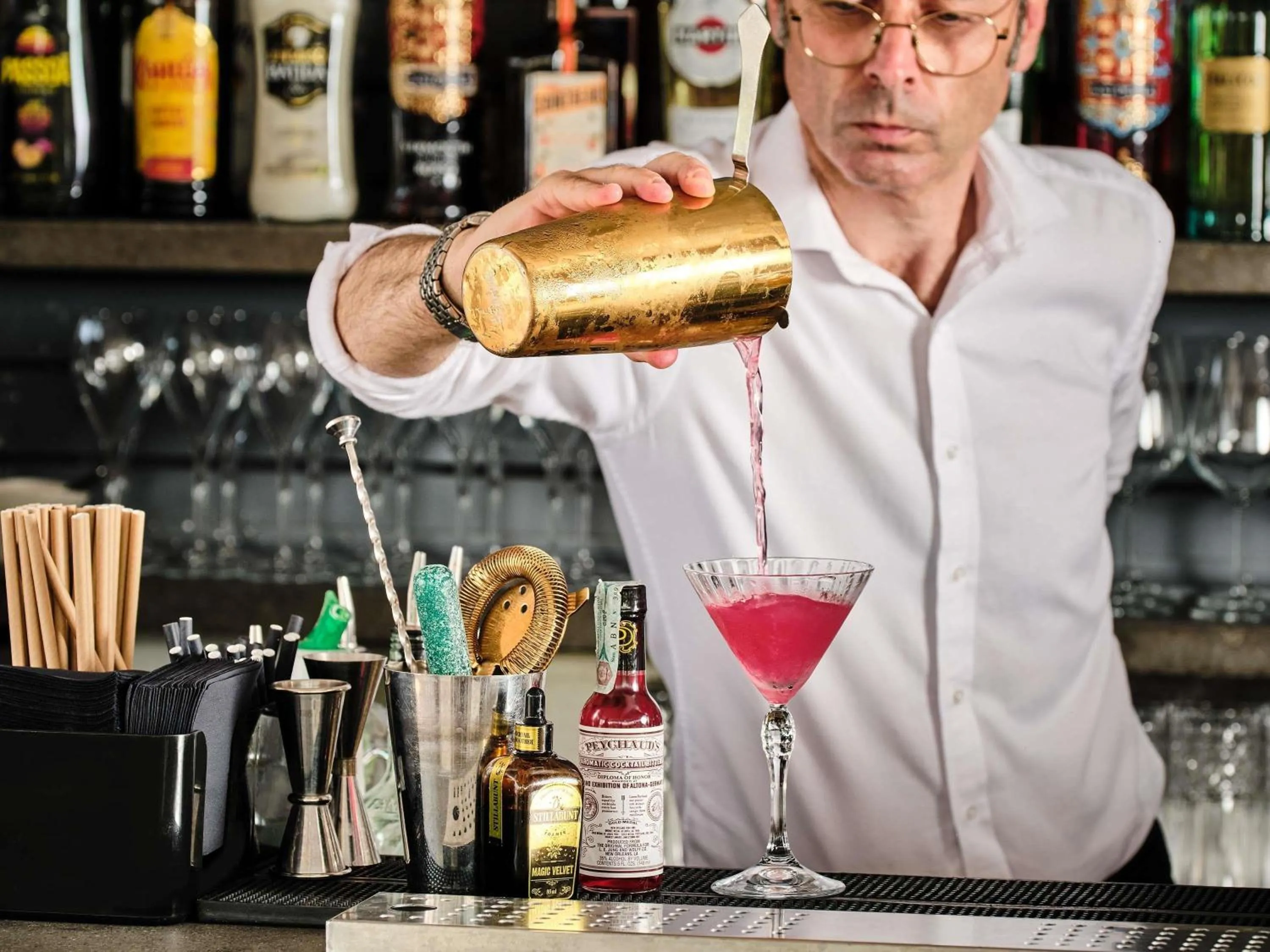 Lounge or bar in Mercure Roma Centro Colosseo