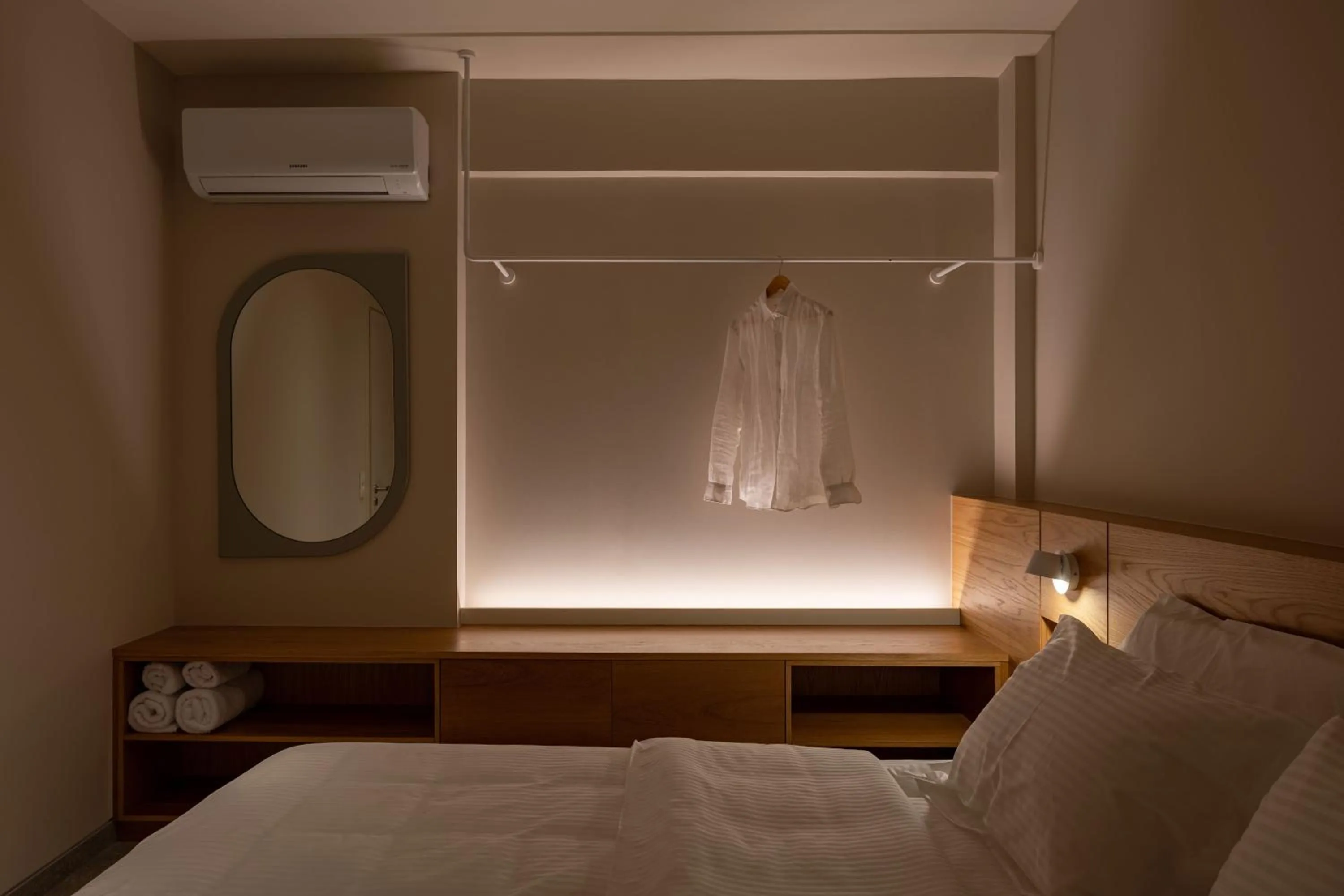 Bedroom, Bed in Townhouse Lefkada