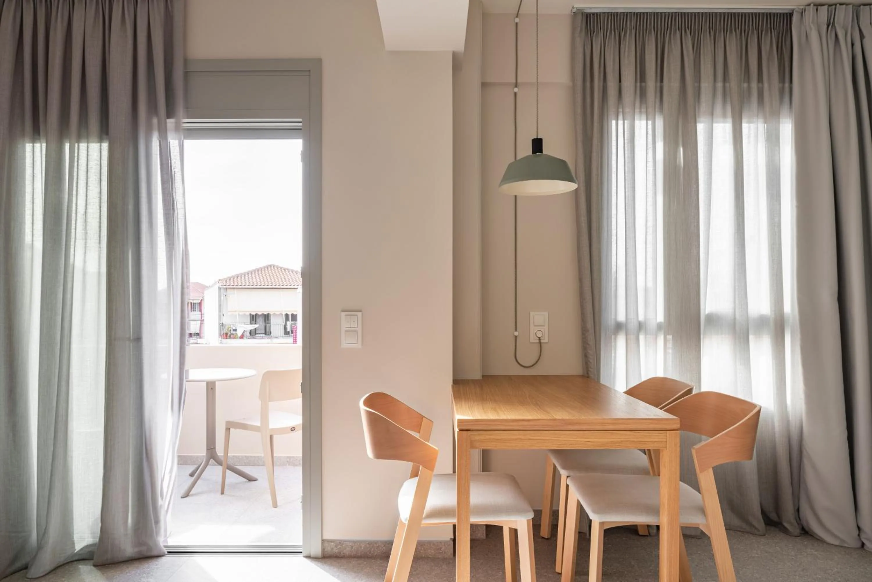 Dining area in Townhouse Lefkada